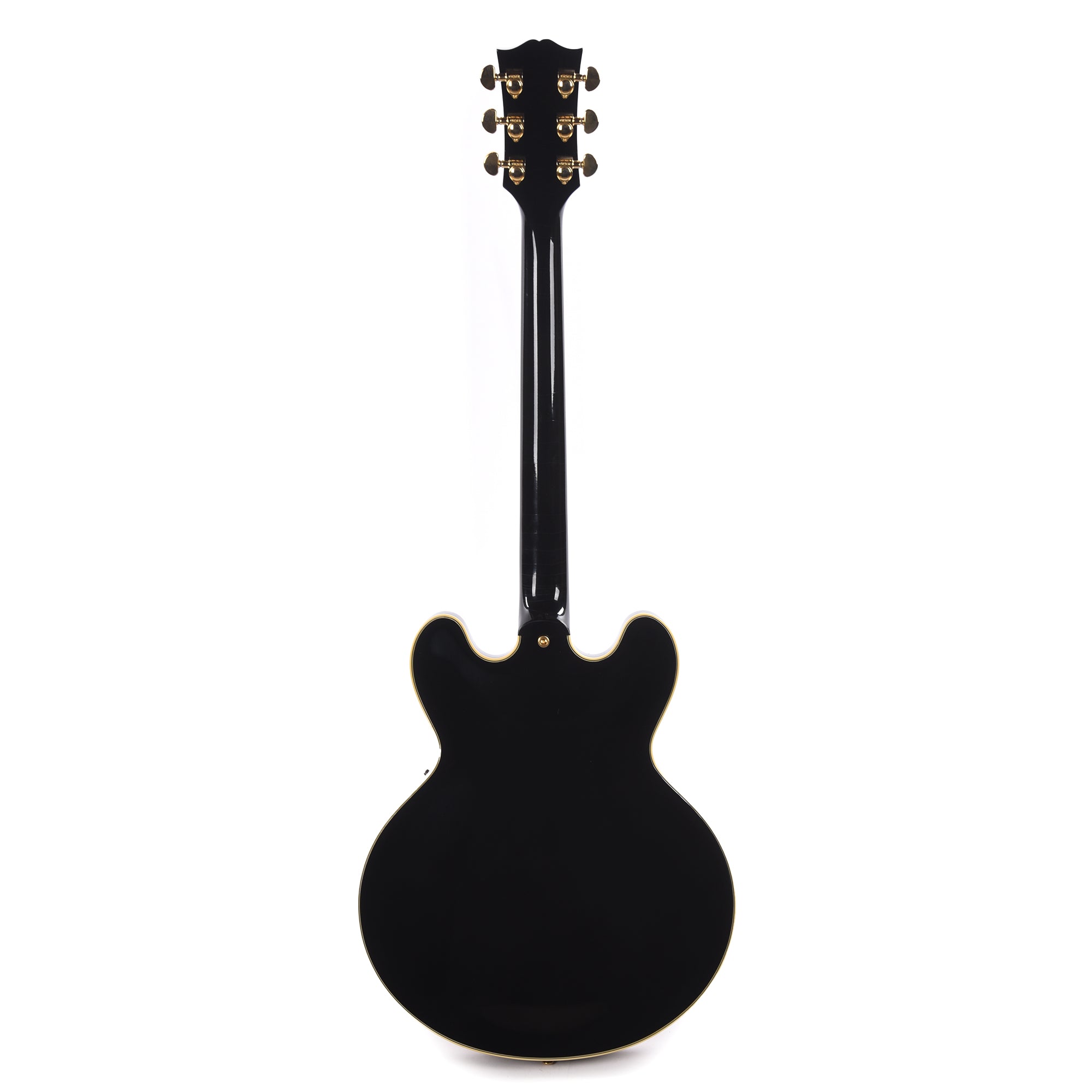 Gibson Custom Shop Murphy Lab 1959 ES-355 Reissue Ebony Ultra Light Aged w/Stop Bar Electric Guitars / Semi-Hollow