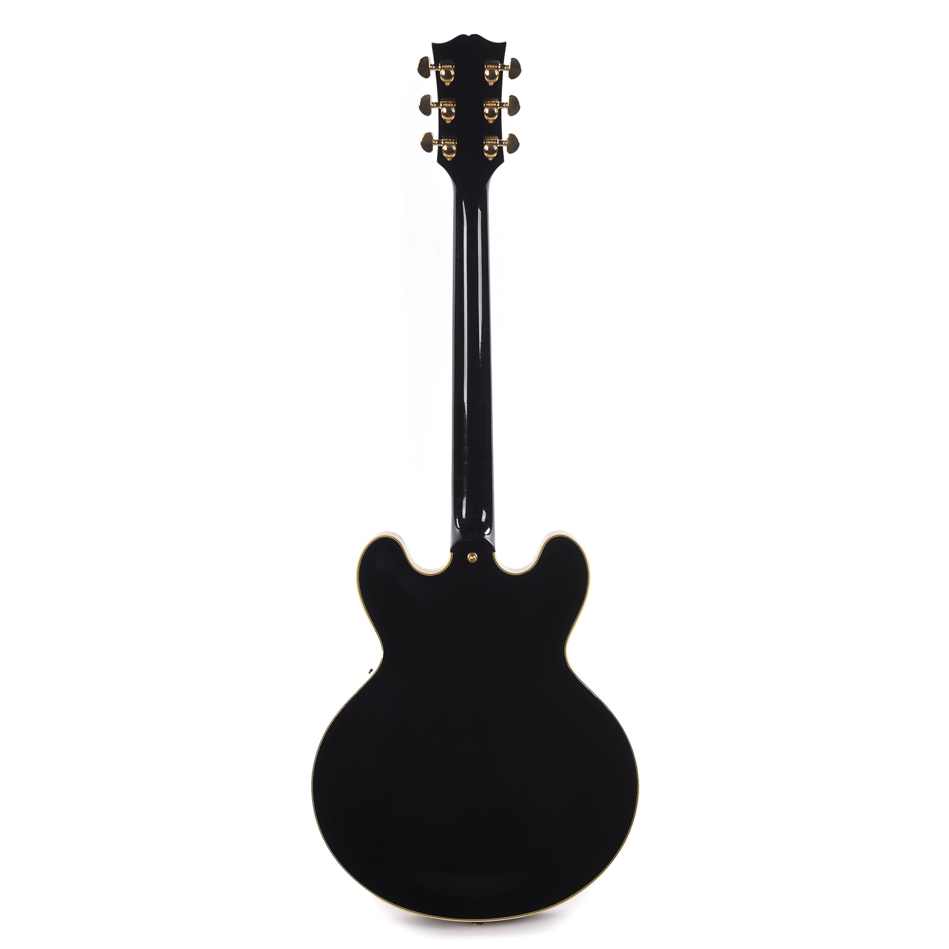 Gibson Custom Shop Murphy Lab 1959 ES-355 Reissue Ebony Ultra Light Aged w/Stop Bar Electric Guitars / Semi-Hollow