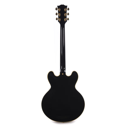 Gibson Custom Shop Murphy Lab 1959 ES-355 Reissue Ebony Ultra Light Aged w/Stop Bar Electric Guitars / Semi-Hollow