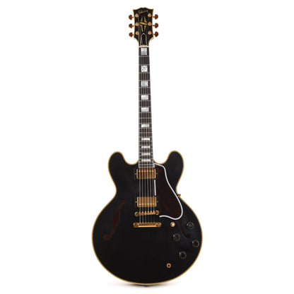 Gibson Custom Shop Murphy Lab 1959 ES-355 Reissue Ebony Ultra Light Aged w/Stop Bar Electric Guitars / Semi-Hollow