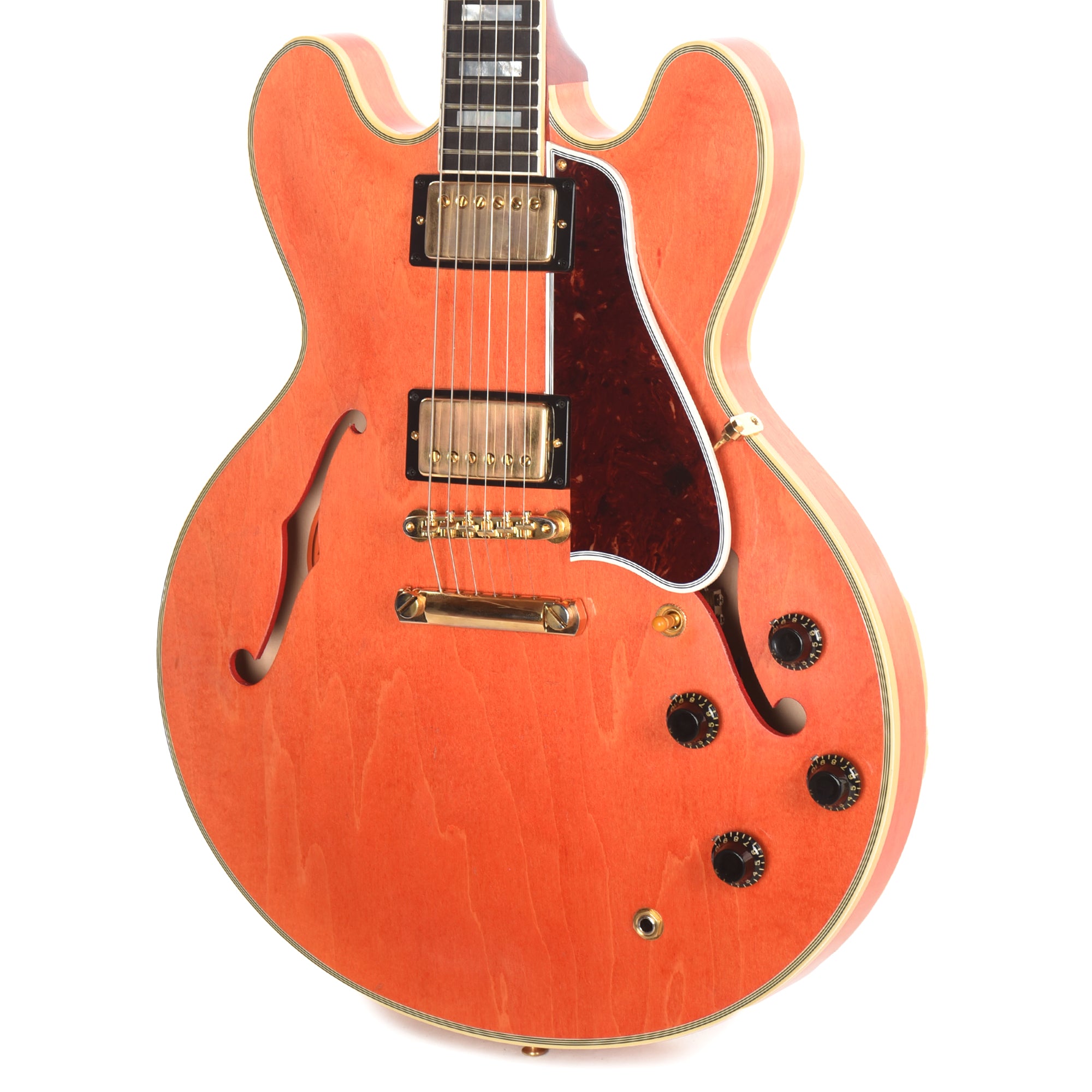 Gibson Custom Shop Murphy Lab 1959 ES-355 Reissue Stop Bar Watermelon Red Light Aged Electric Guitars / Semi-Hollow