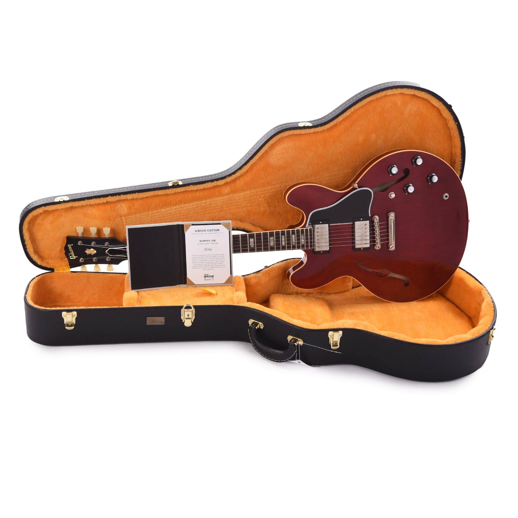 Gibson Custom Shop Murphy Lab 1964 ES-335 Reissue '60s Cherry Ultra Li ...
