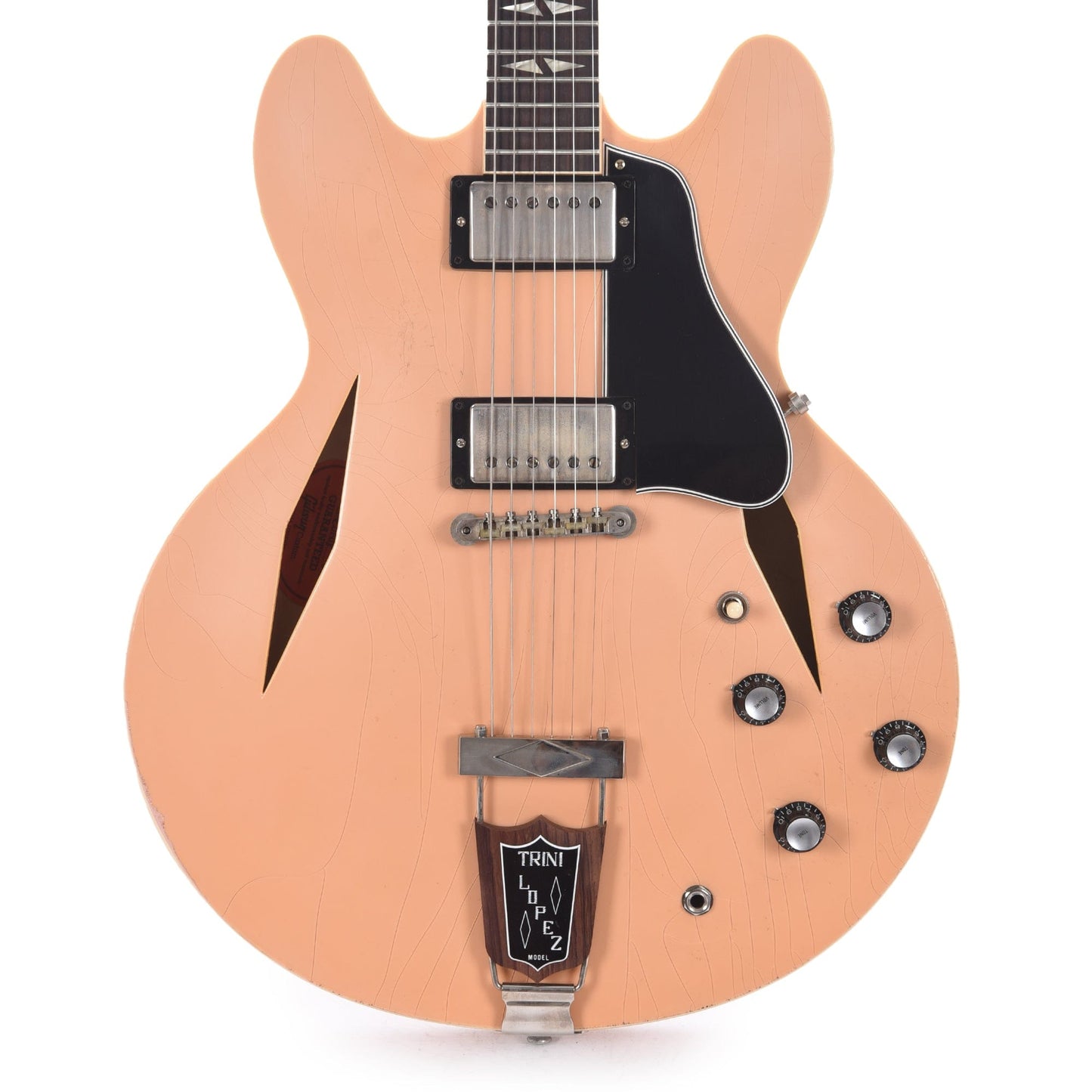 Gibson Custom Shop Murphy Lab 1964 Trini Lopez Reissue "CME Spec" Heavy Antique Shell Pink Heavy Aged Electric Guitars / Semi-Hollow