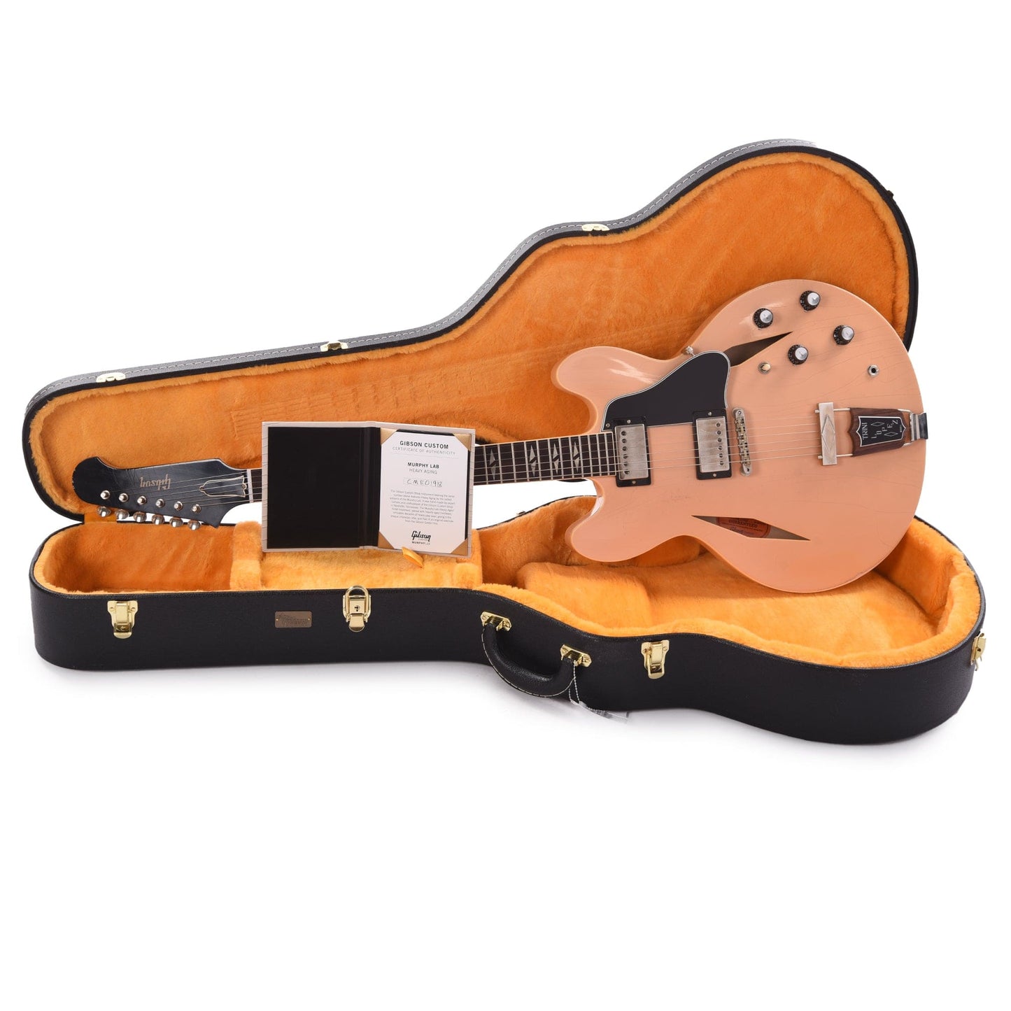Gibson Custom Shop Murphy Lab 1964 Trini Lopez Reissue "CME Spec" Heavy Antique Shell Pink Heavy Aged Electric Guitars / Semi-Hollow