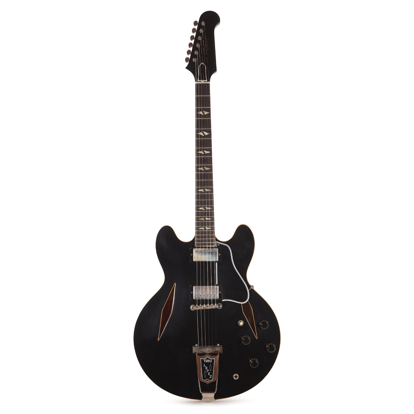 Gibson Custom Shop Murphy Lab 1964 Trini Lopez Standard Reissue Ebony Ultra Light Aged Electric Guitars / Semi-Hollow