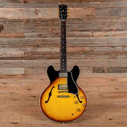Gibson Custom Shop Murphy Lab '58 ES-335 Reissue Heavy Aged Faded Tobacco Burst 2024 Electric Guitars / Semi-Hollow