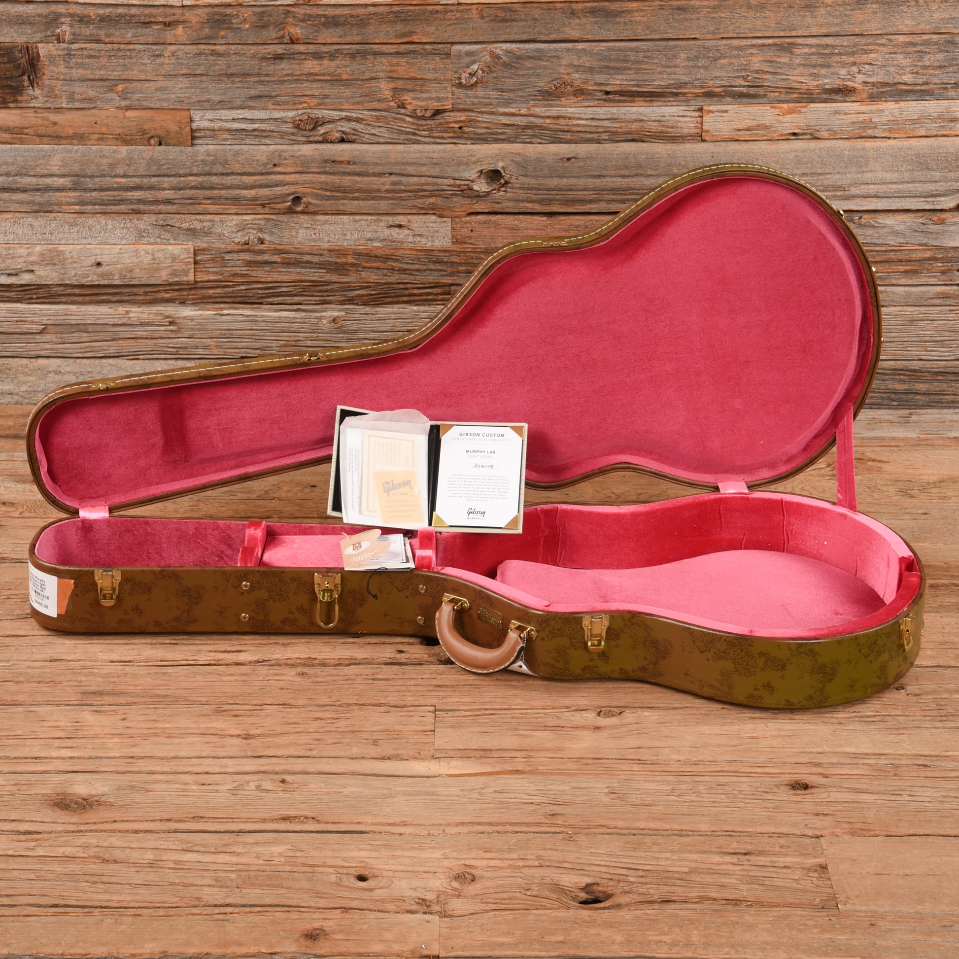 Gibson Custom Shop Murphy Lab '59 ES-355 Reissue Light Aged Watermelon Red 2023 Electric Guitars / Semi-Hollow