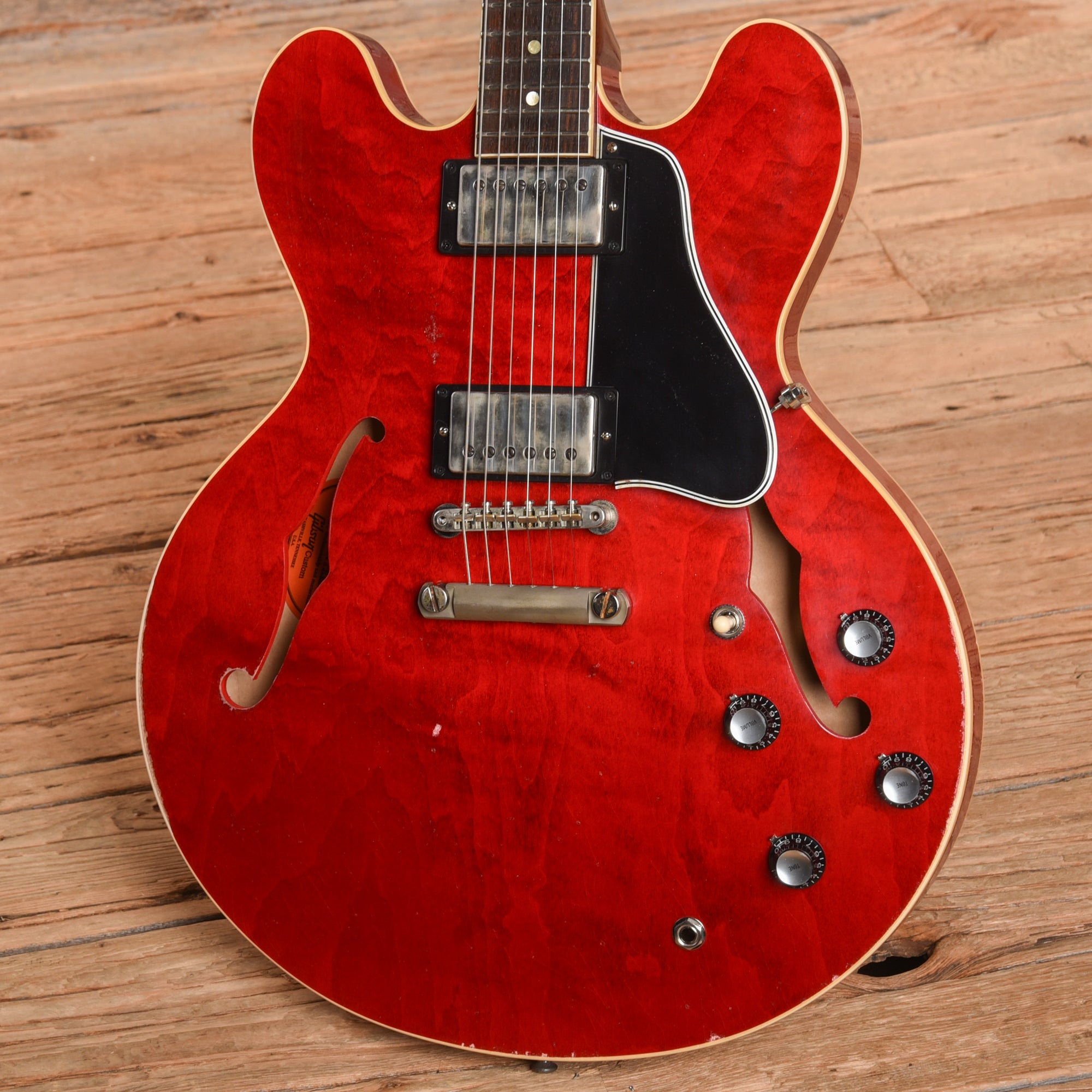 Gibson Custom Shop Murphy Lab '61 ES-335 Reissue Heavy Aged Sixties Cherry 2024 Electric Guitars / Semi-Hollow