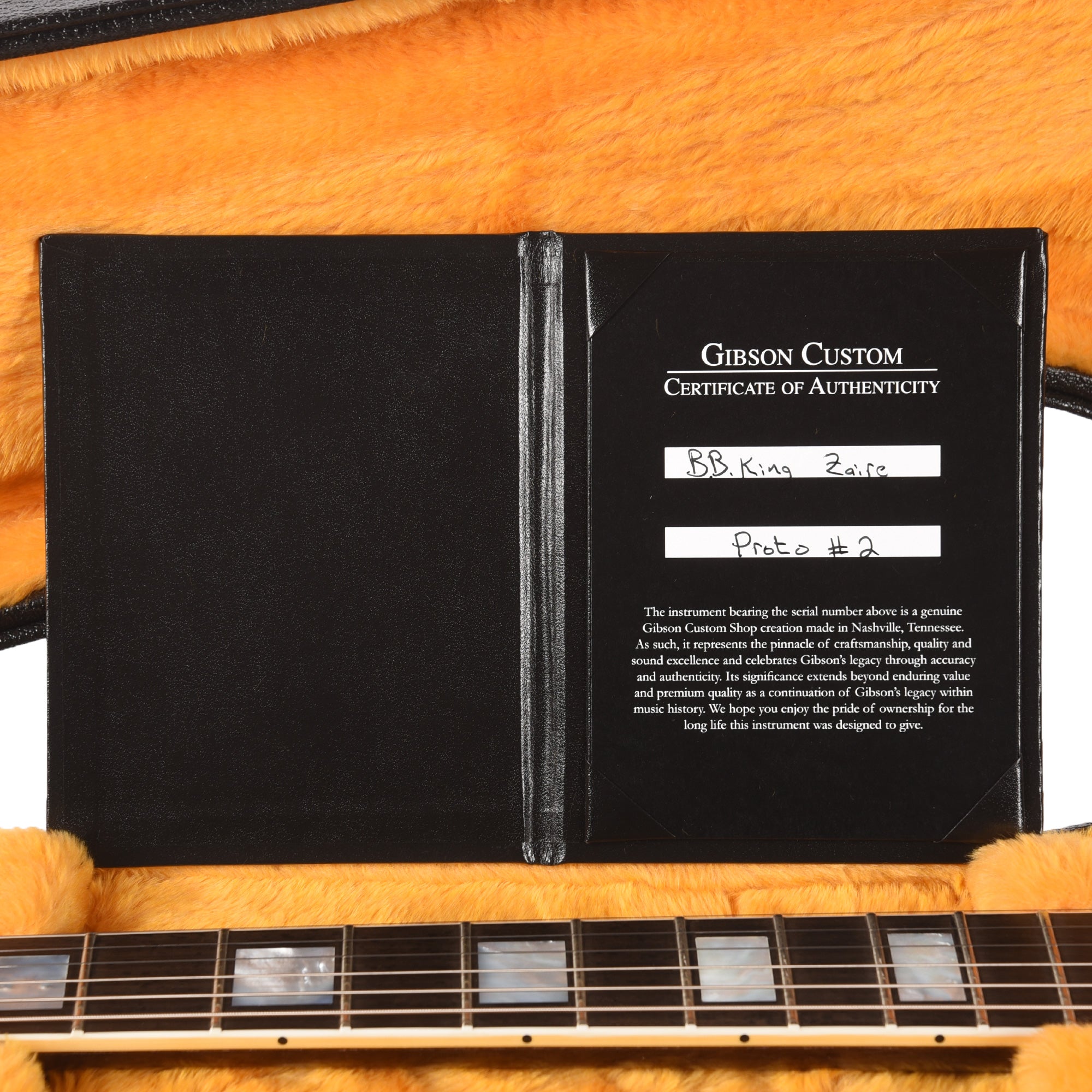 Gibson Custom Shop NAMM 2026 B.B. King 
