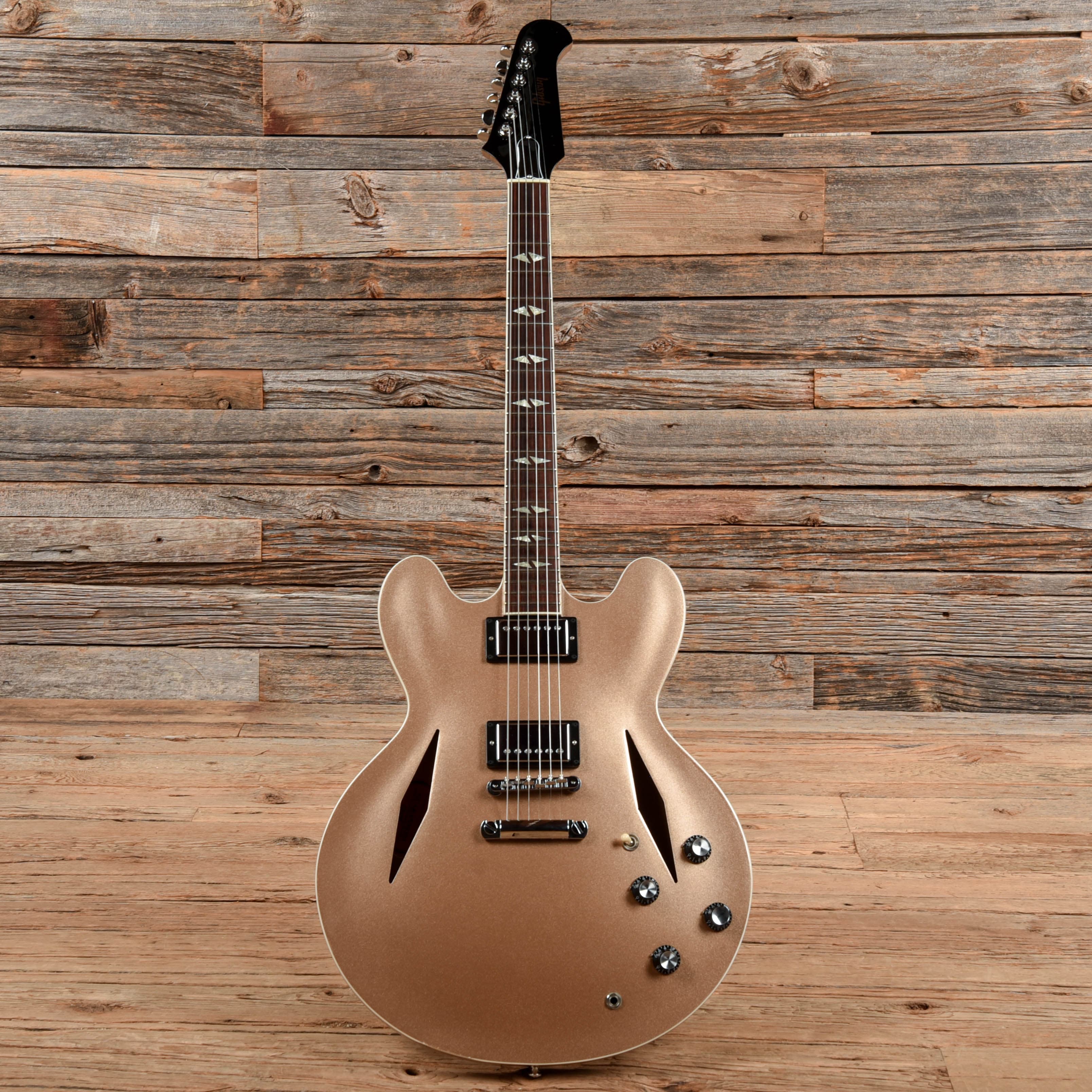 Gibson Dave Grohl DG-335 Metallic Gold 2014 Electric Guitars / Semi-Hollow