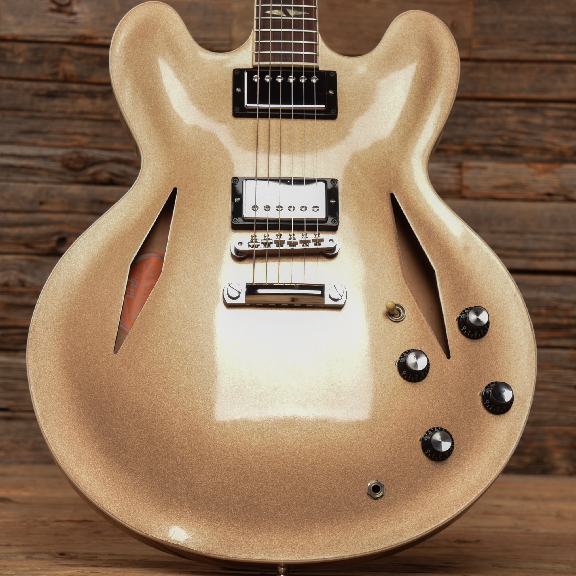 Gibson Dave Grohl Signature DG-335 Gold 2014 Electric Guitars / Semi-Hollow