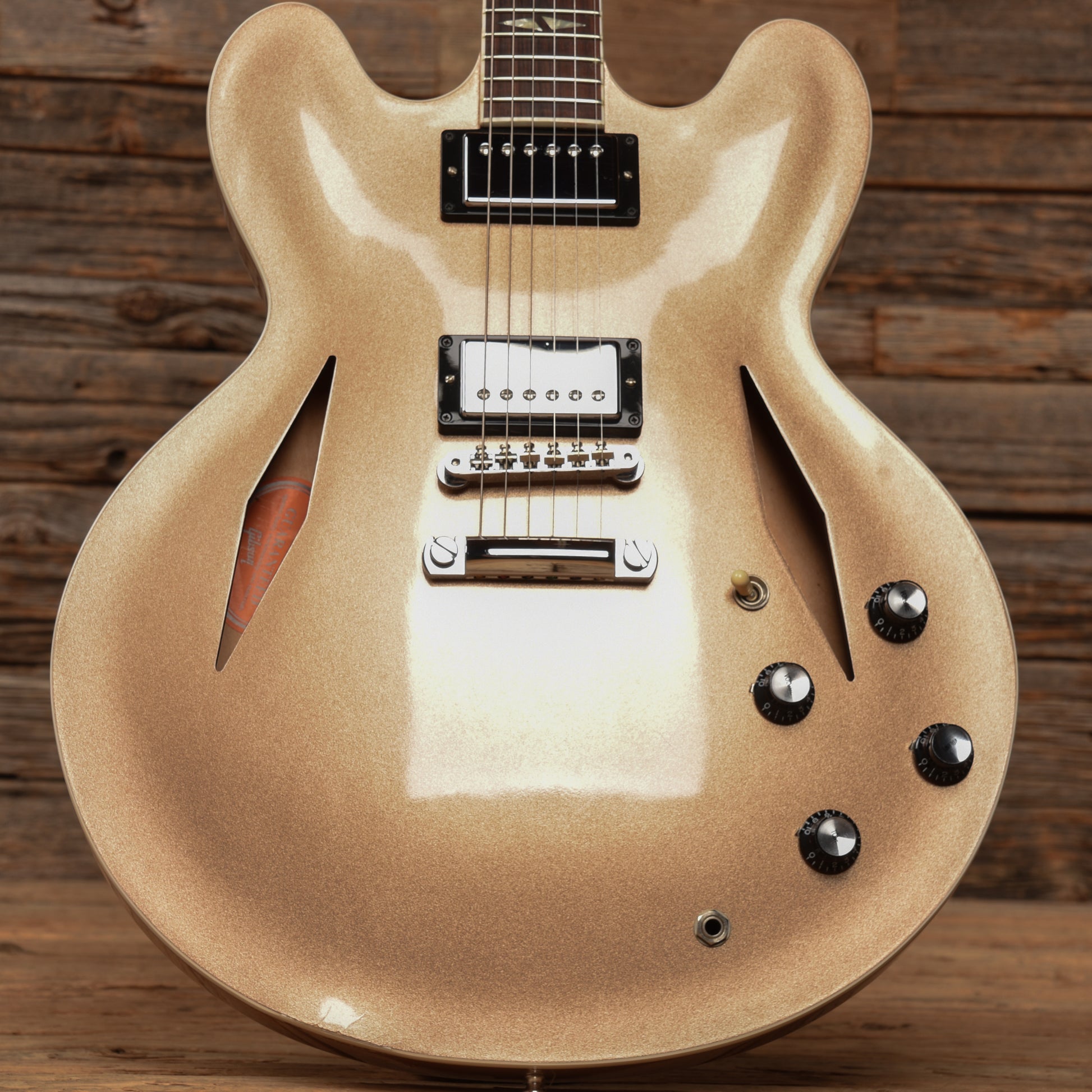 Gibson Dave Grohl Signature DG-335 Gold 2014 Electric Guitars / Semi-Hollow