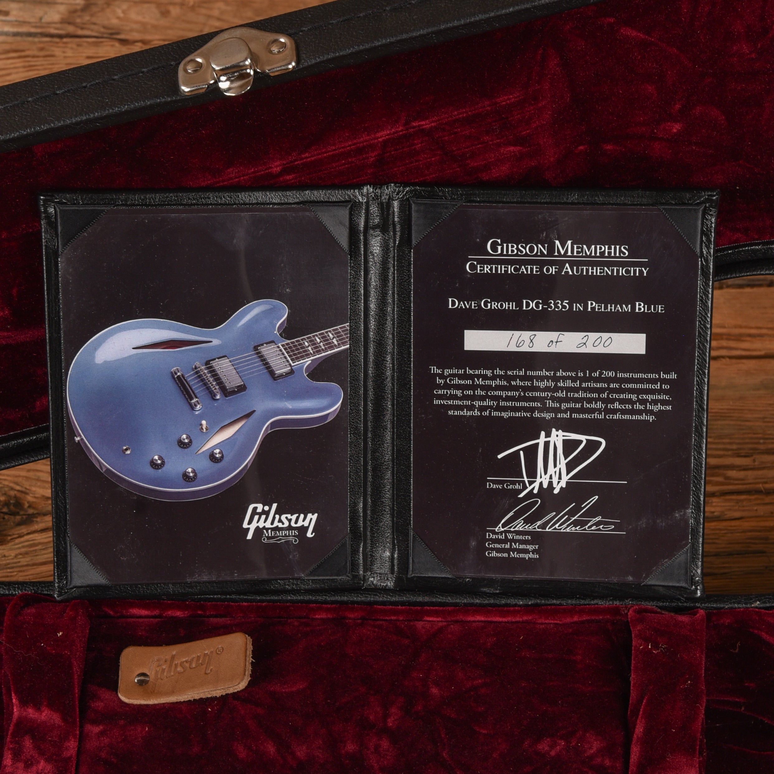 Gibson DG-335 Pelham Blue 2007 Electric Guitars / Semi-Hollow