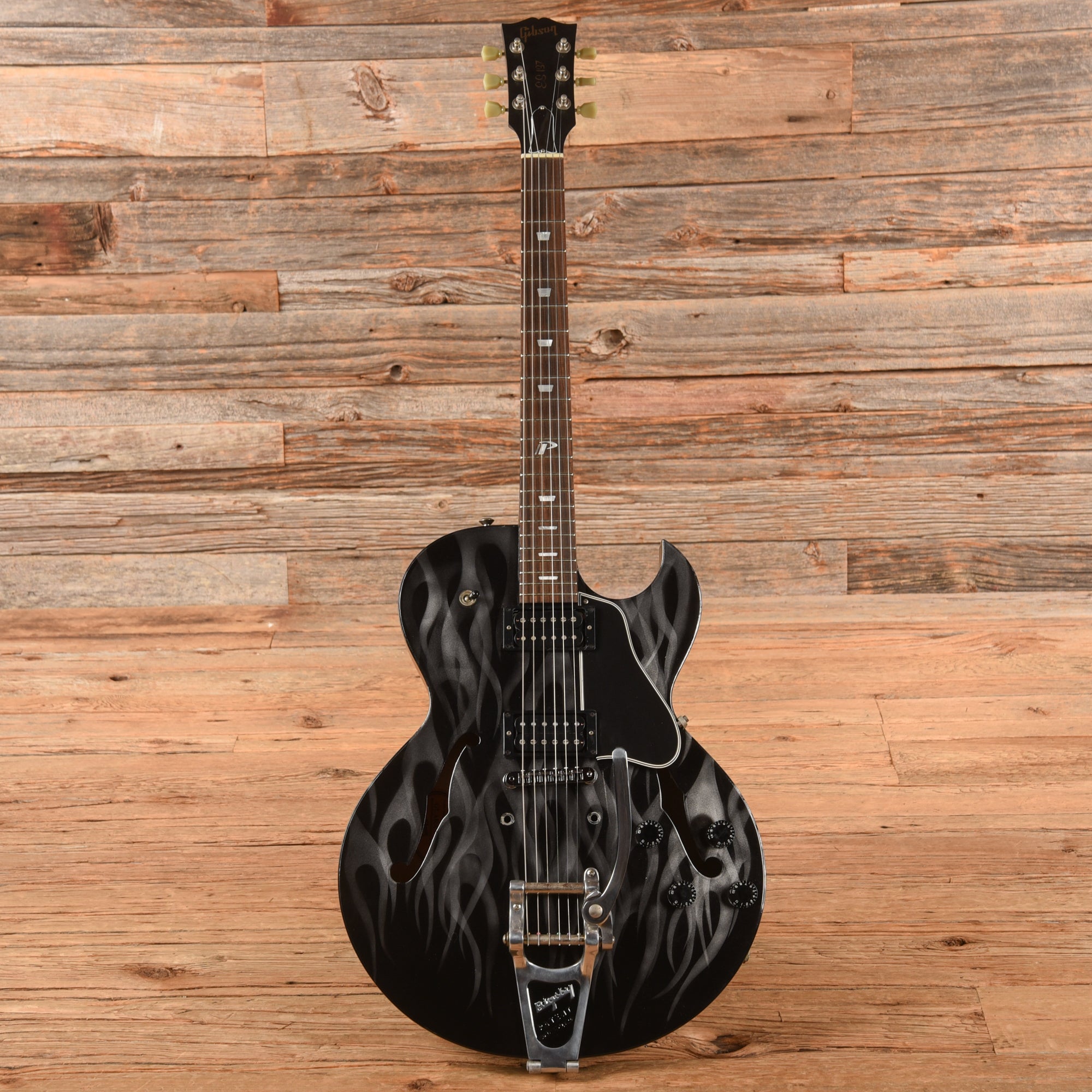 Gibson ES-137P Black 2002 Electric Guitars / Semi-Hollow