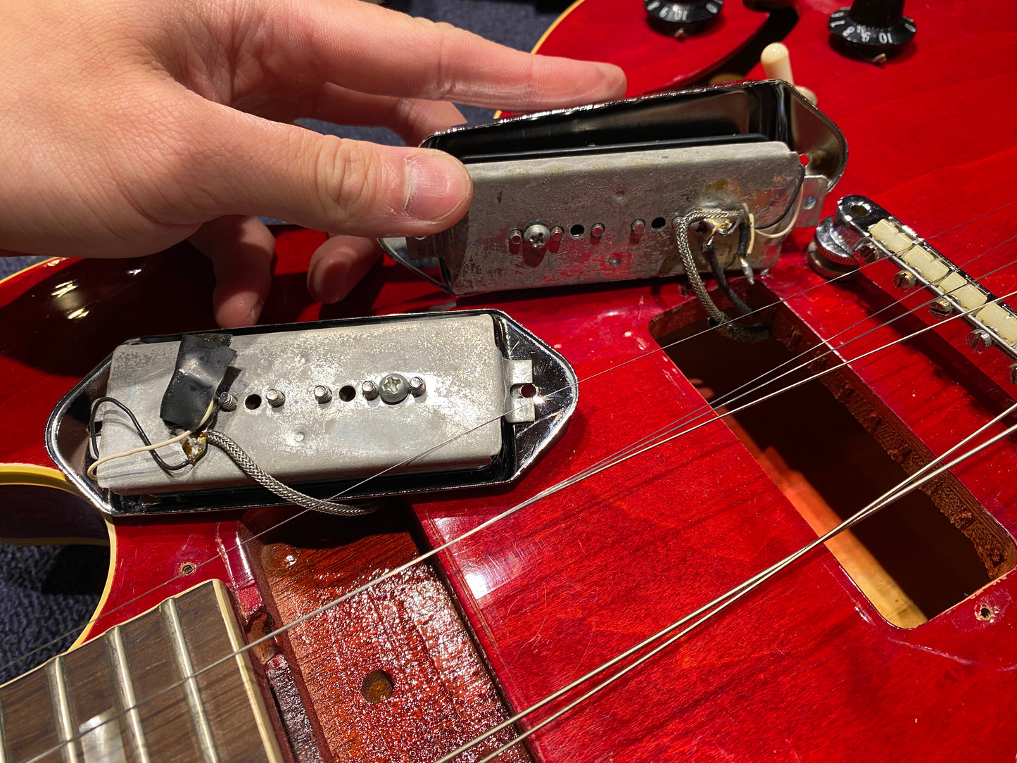 Gibson ES-330 Cherry 1969 Electric Guitars / Semi-Hollow