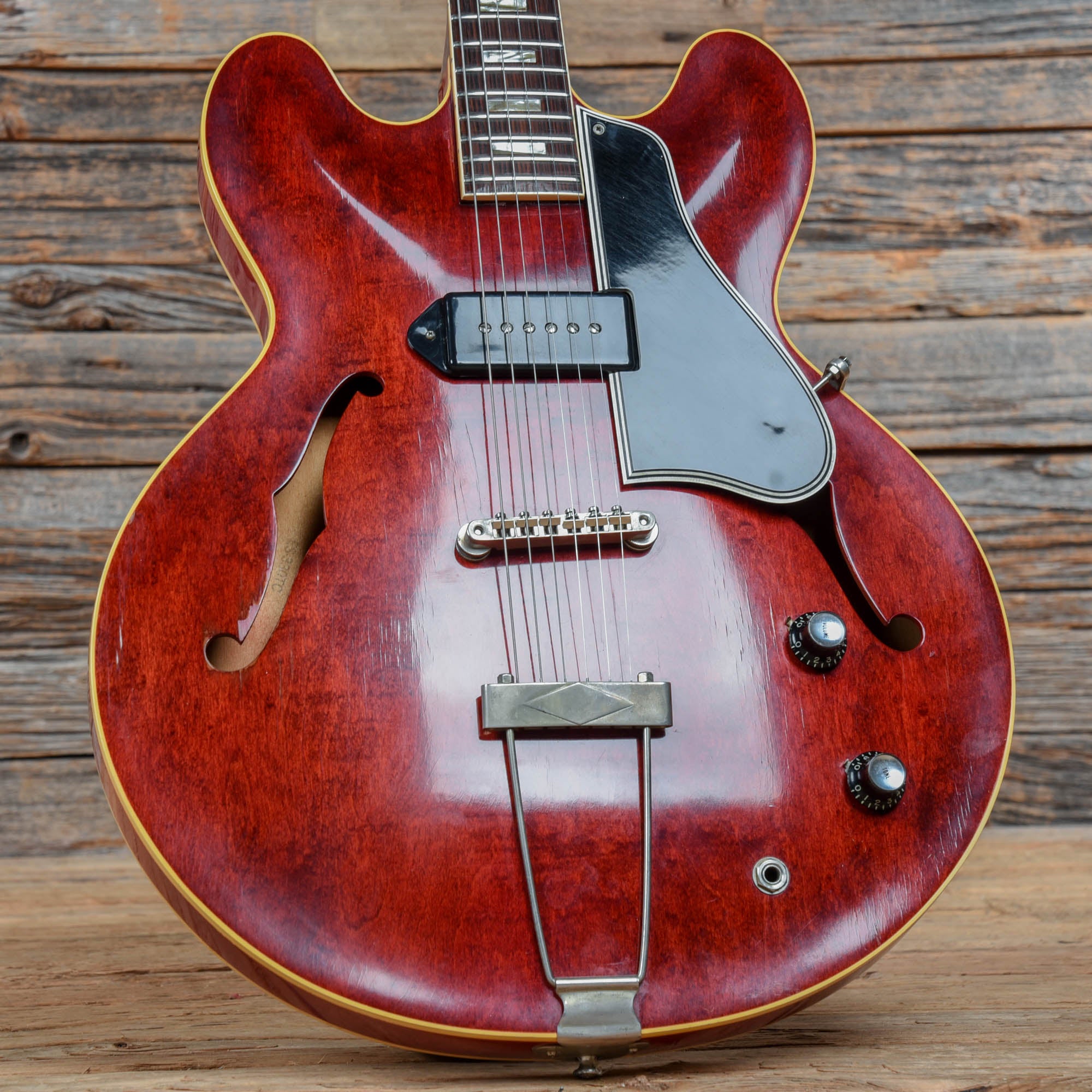 Gibson ES-330TC Cherry 1962 Electric Guitars / Semi-Hollow