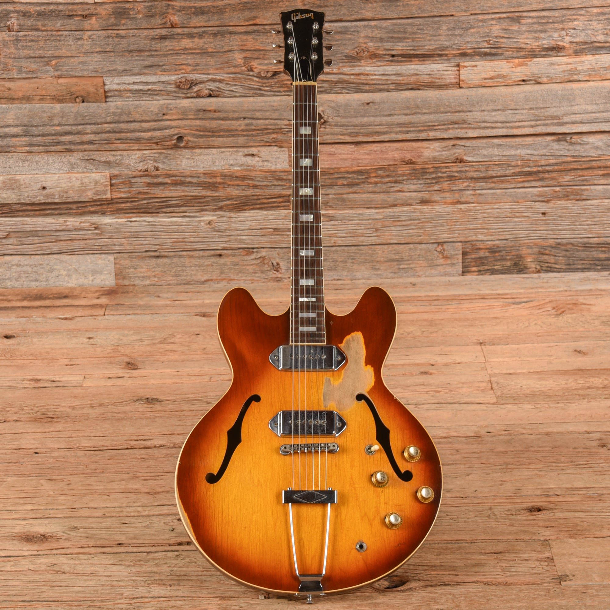Gibson ES-330TD Sunburst 1966 Electric Guitars / Semi-Hollow