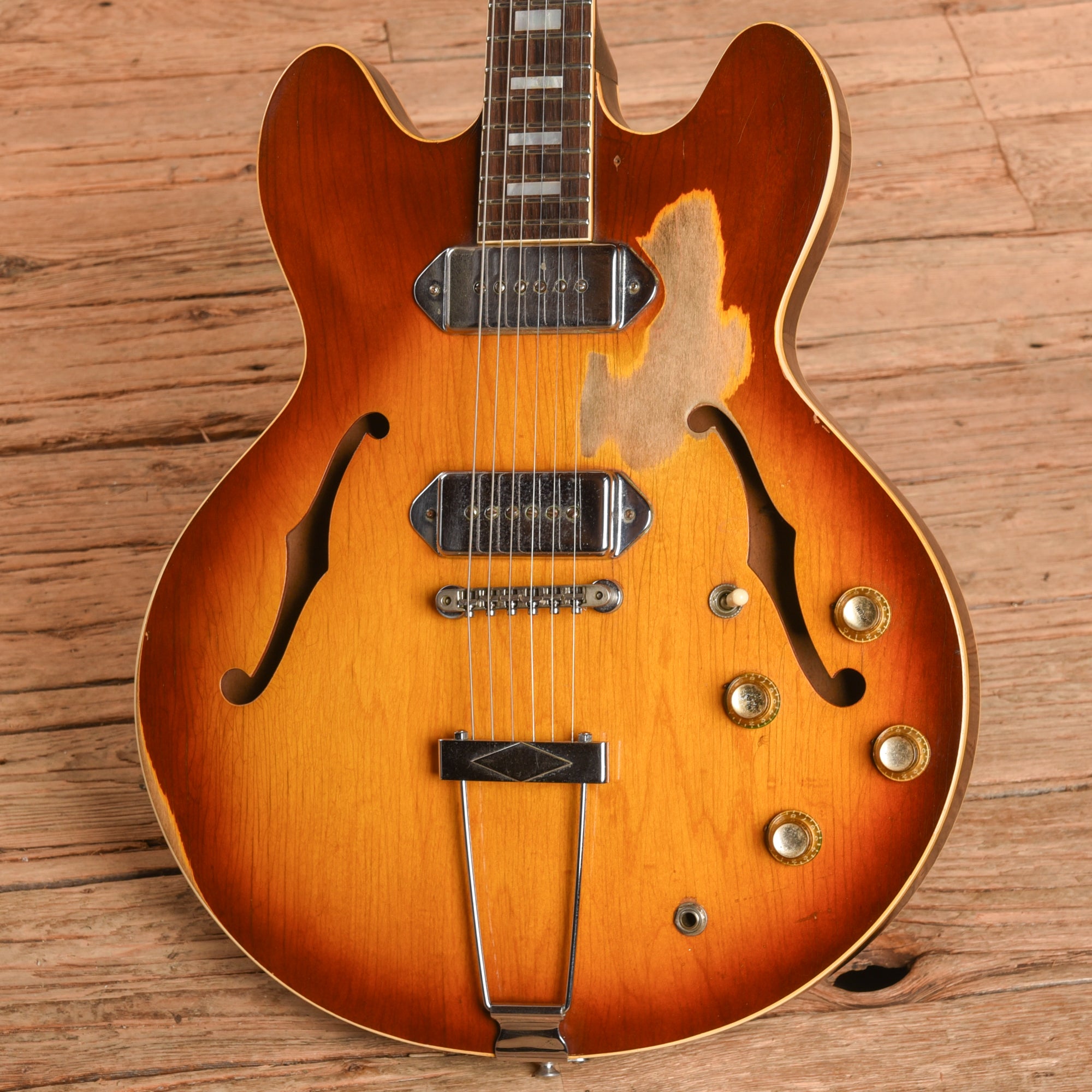 Gibson ES-330TD Sunburst 1966 Electric Guitars / Semi-Hollow
