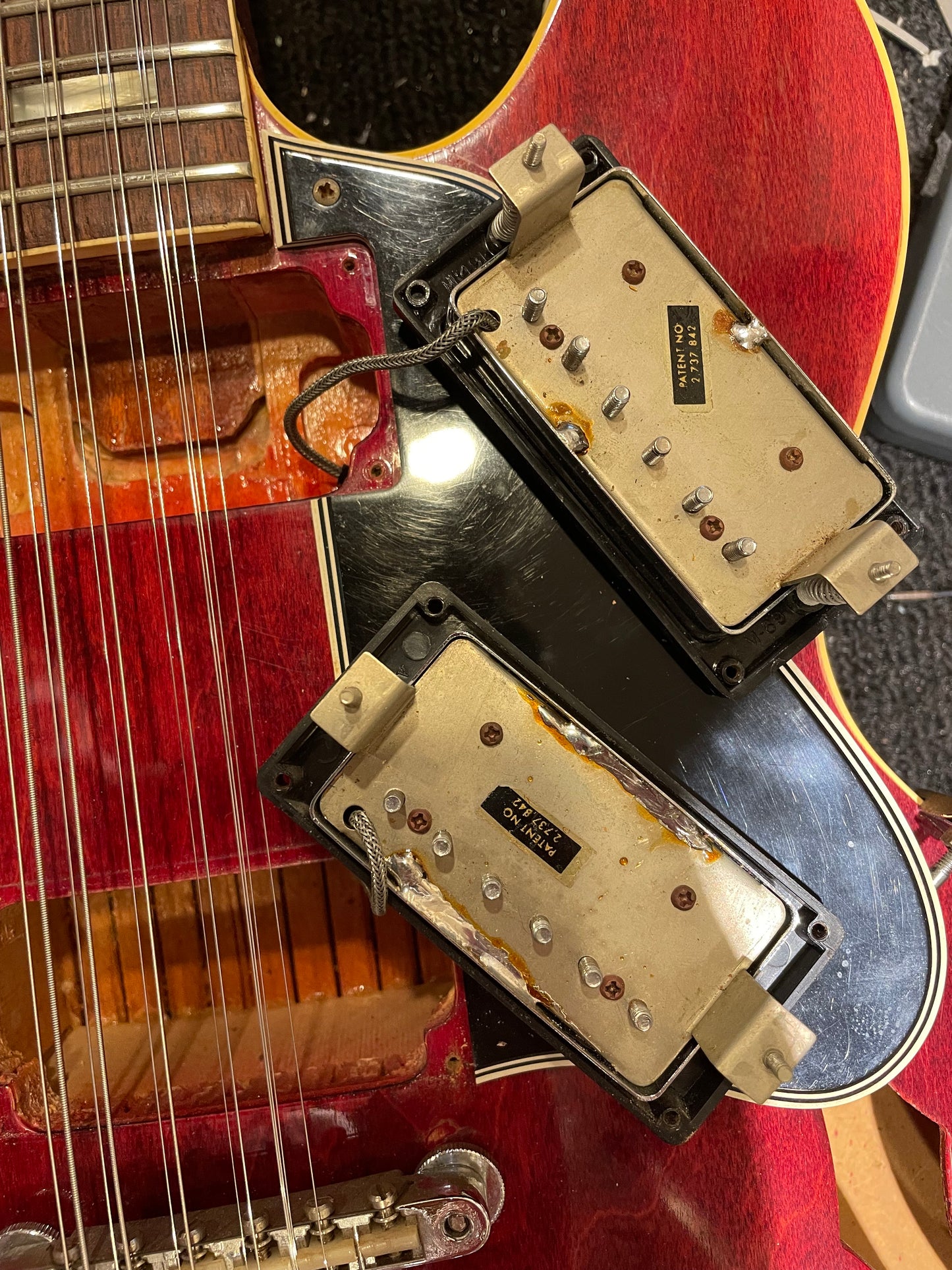 Gibson ES-335-12 Cherry 1966 Electric Guitars / Semi-Hollow