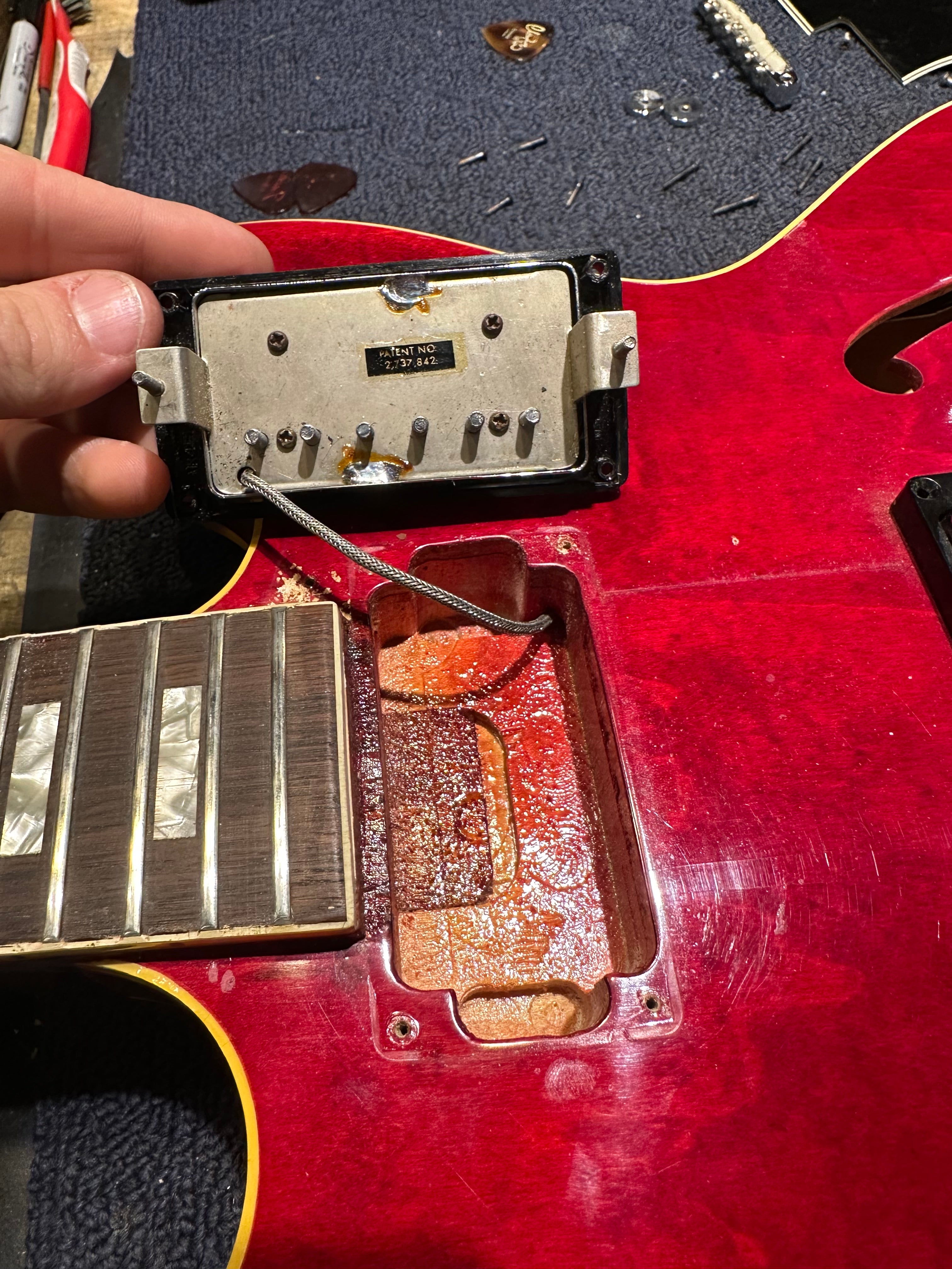 Gibson ES-335 12 String Cherry 1968 Electric Guitars / Semi-Hollow