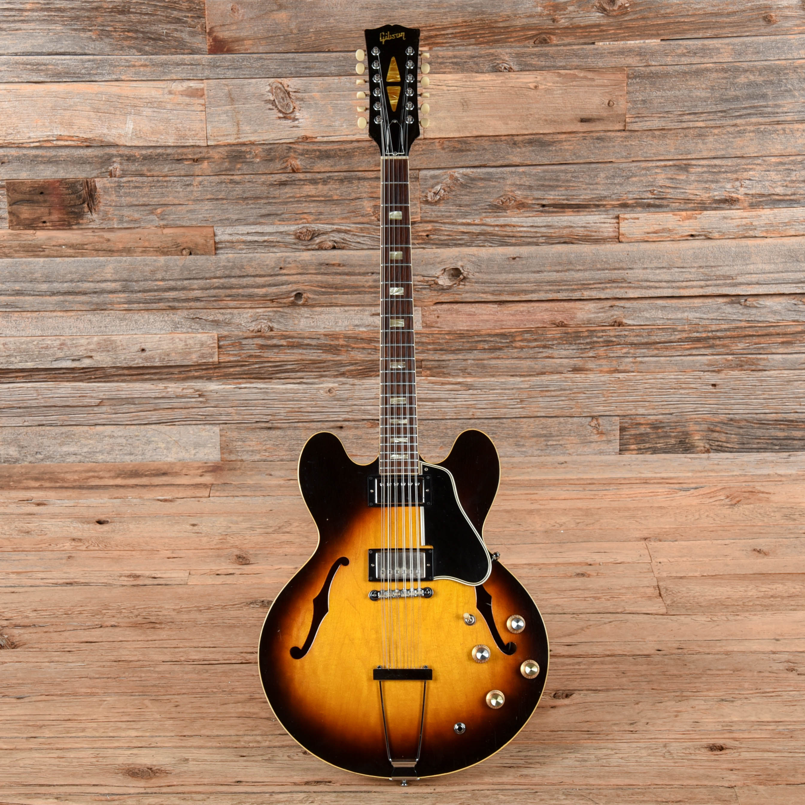 Gibson ES-335 12 String Sunburst 1966 Electric Guitars / Semi-Hollow