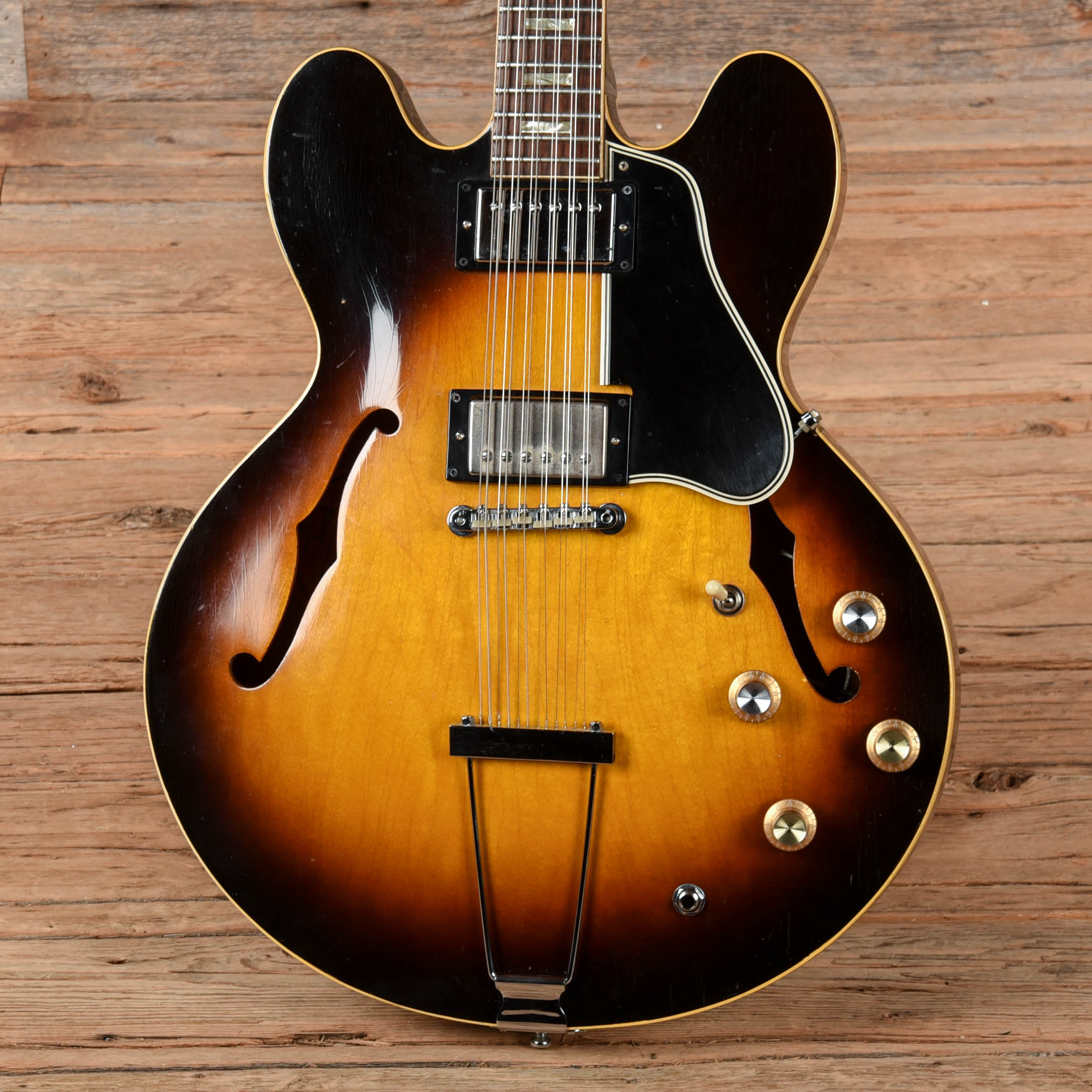 Gibson ES-335 12 String Sunburst 1966 Electric Guitars / Semi-Hollow