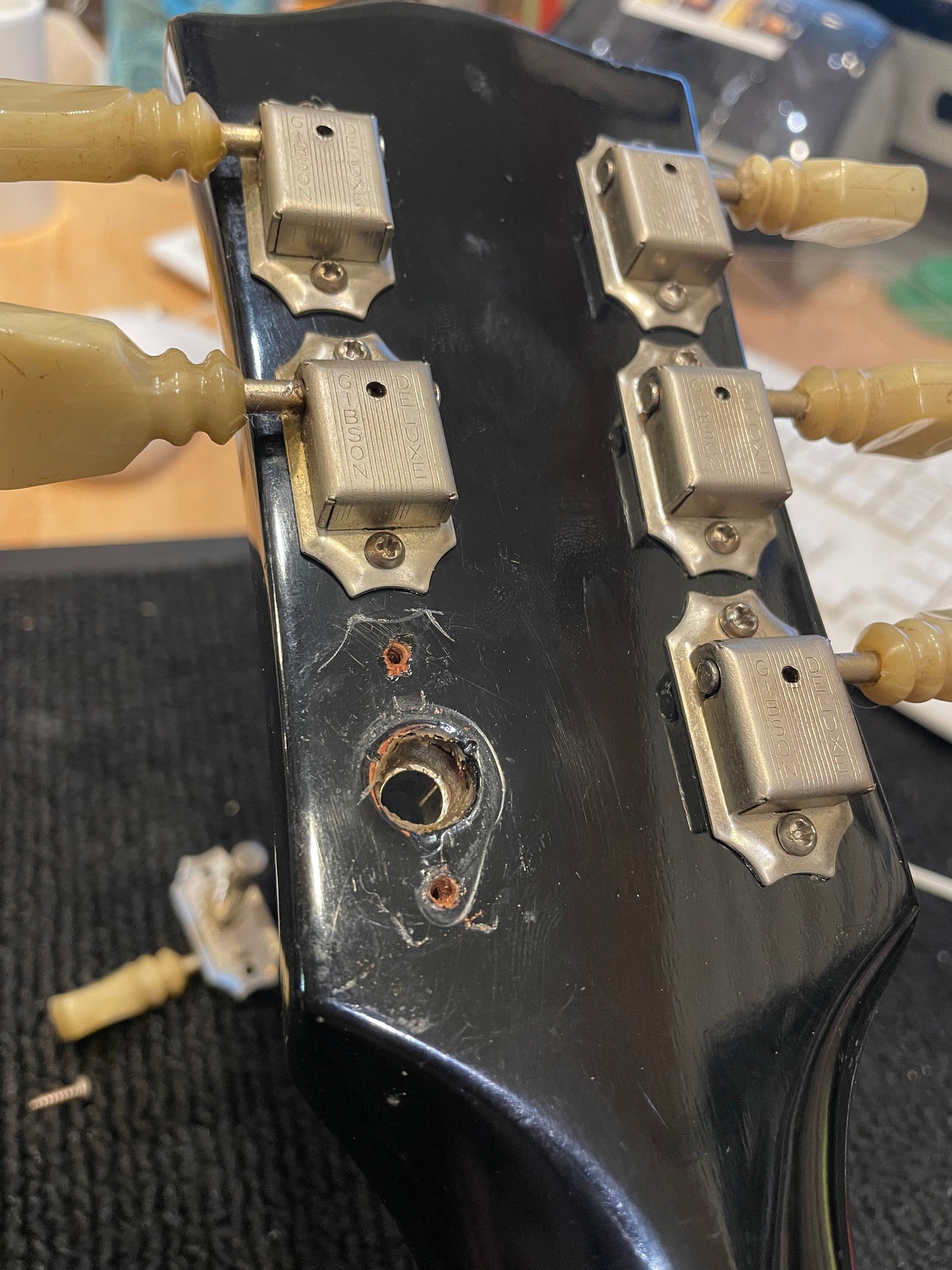 Gibson ES-335 Black 1964 Electric Guitars / Semi-Hollow