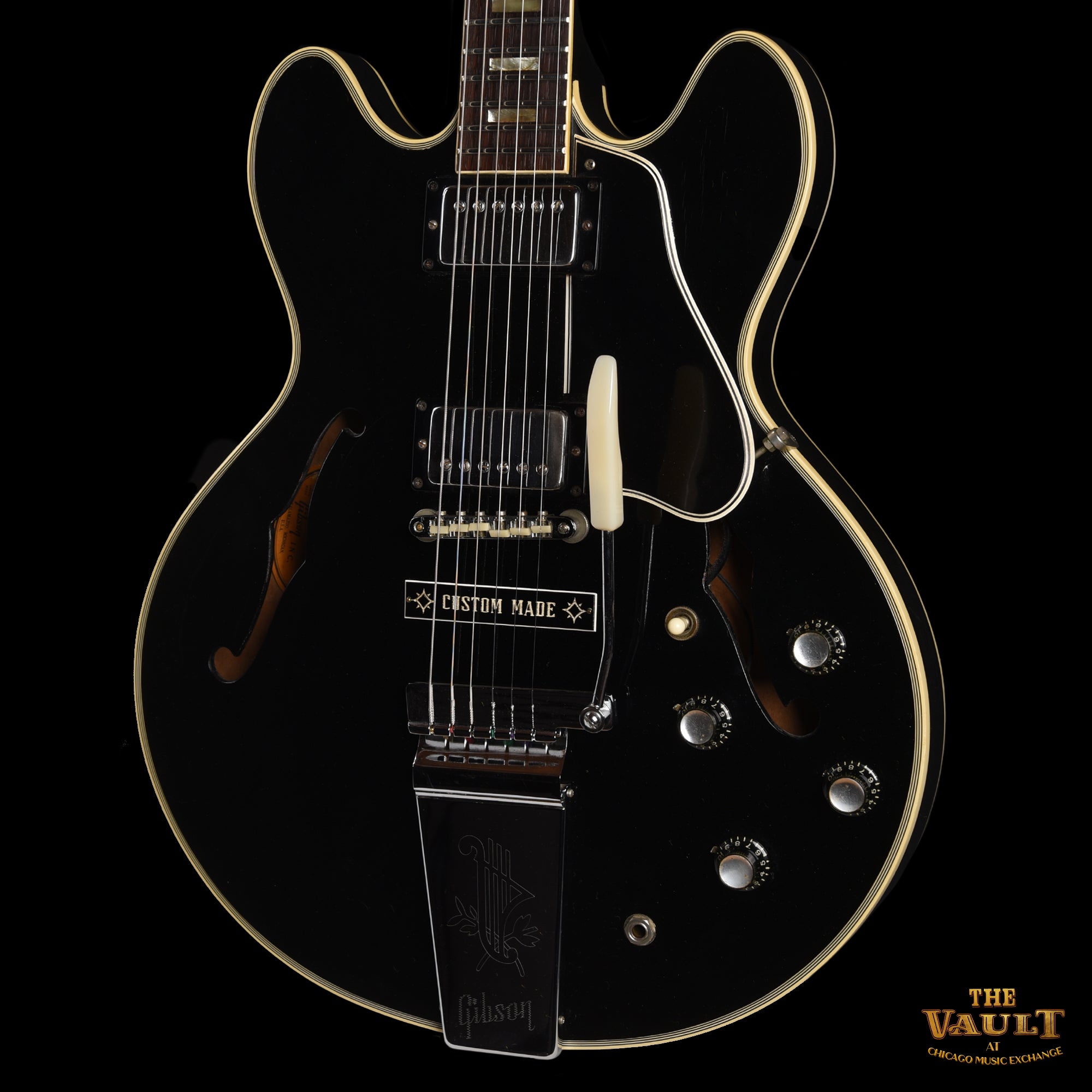 Gibson ES-335 Black 1964 Electric Guitars / Semi-Hollow