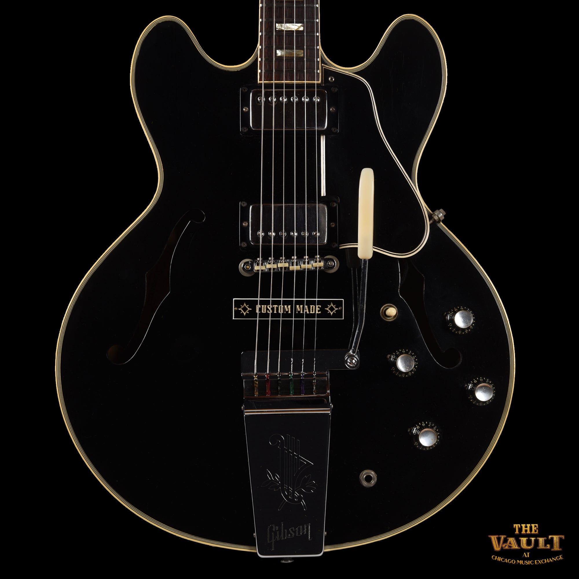 Gibson ES-335 Black 1964 Electric Guitars / Semi-Hollow