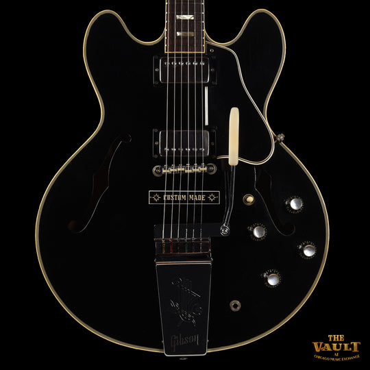 Gibson ES-335 Black 1964 Electric Guitars / Semi-Hollow