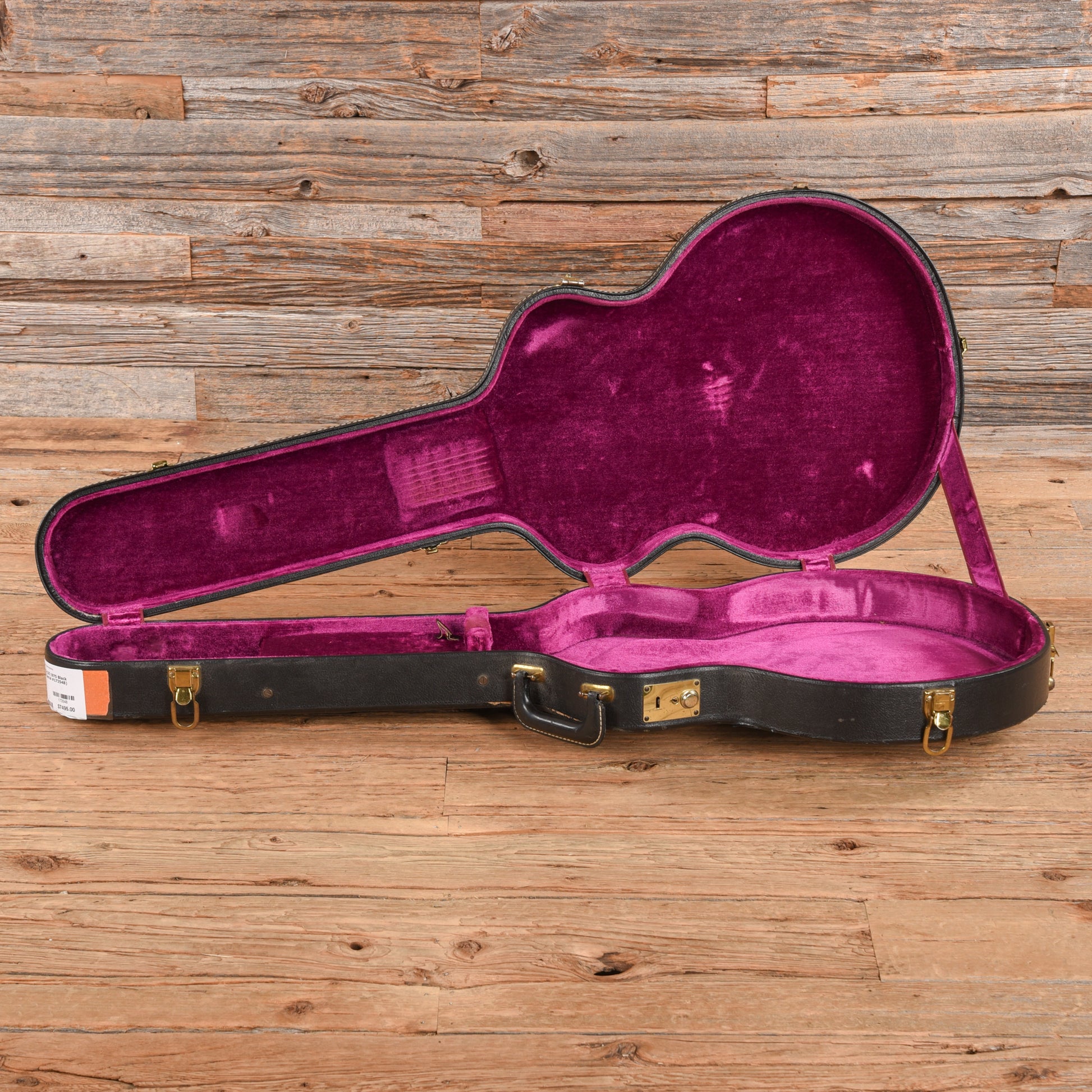 Gibson ES-335 Black 1975 Electric Guitars / Semi-Hollow
