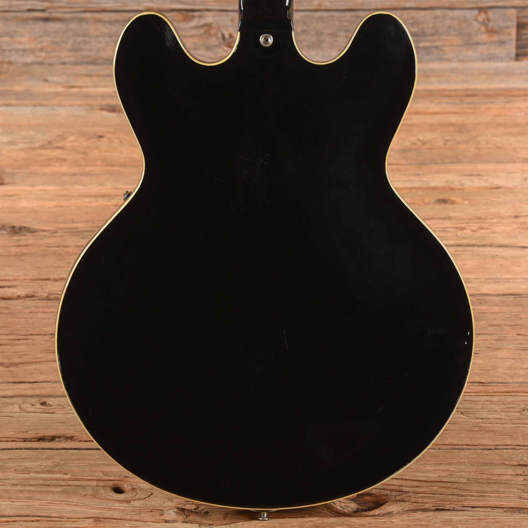 Gibson ES-335 Black 1975 Electric Guitars / Semi-Hollow