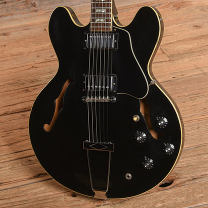 Gibson ES-335 Black 1975 Electric Guitars / Semi-Hollow