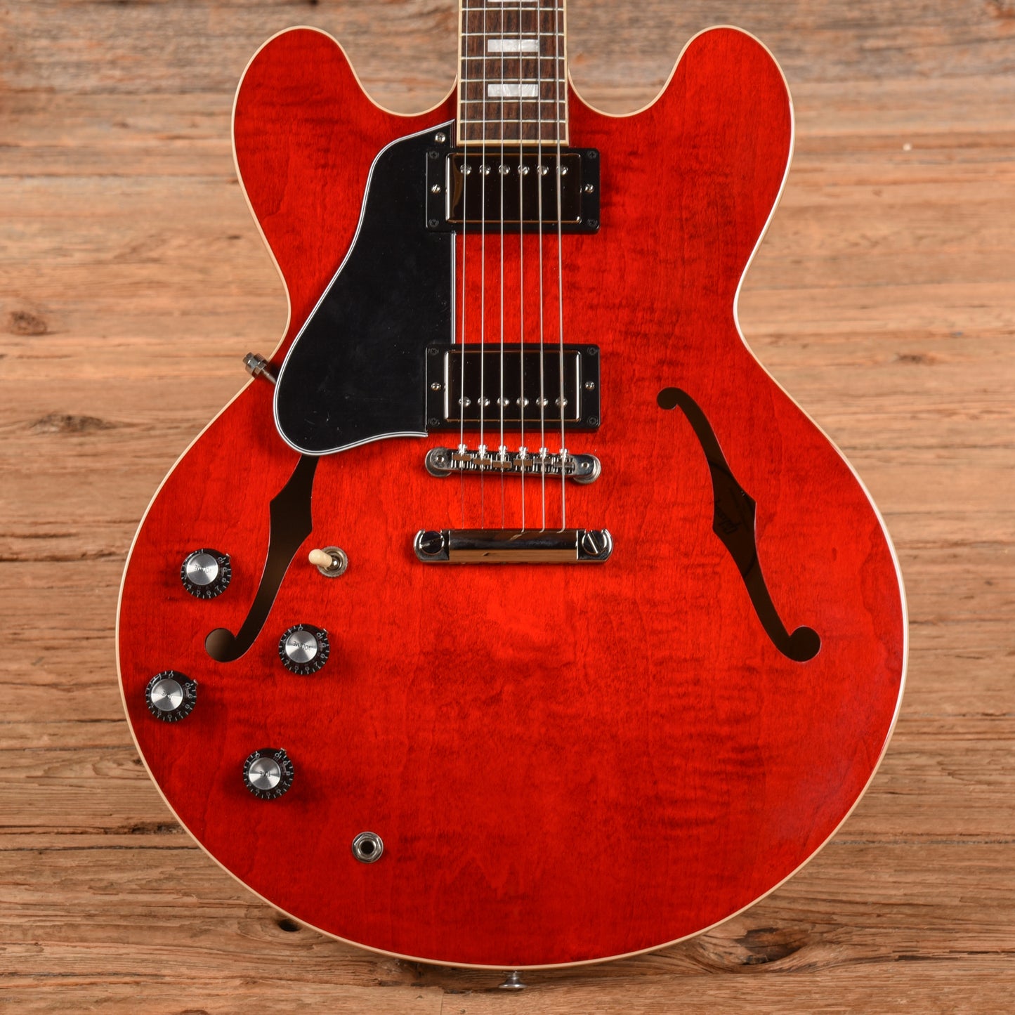 Gibson ES-335 Block Cherry 2024 LEFTY Electric Guitars / Semi-Hollow