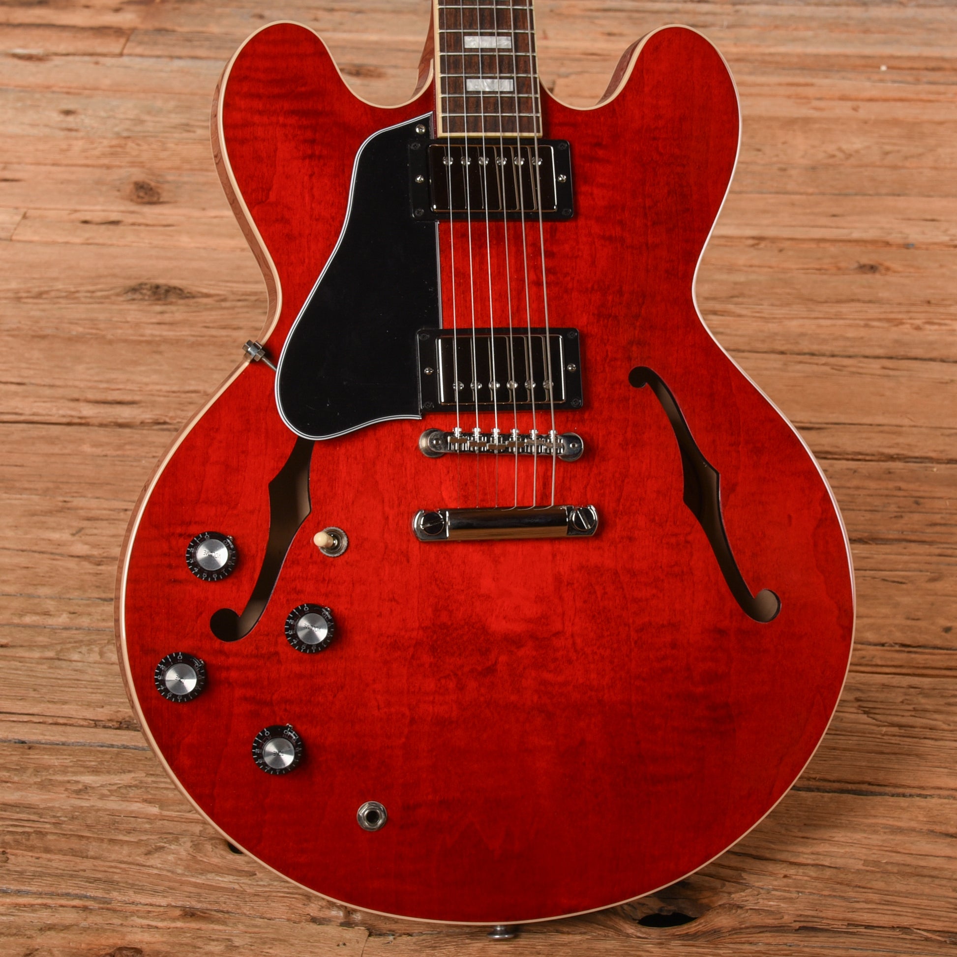 Gibson ES-335 Block Cherry 2024 LEFTY Electric Guitars / Semi-Hollow