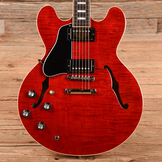Gibson ES-335 Block Figured Cherry 2022 LEFTY Electric Guitars / Semi-Hollow
