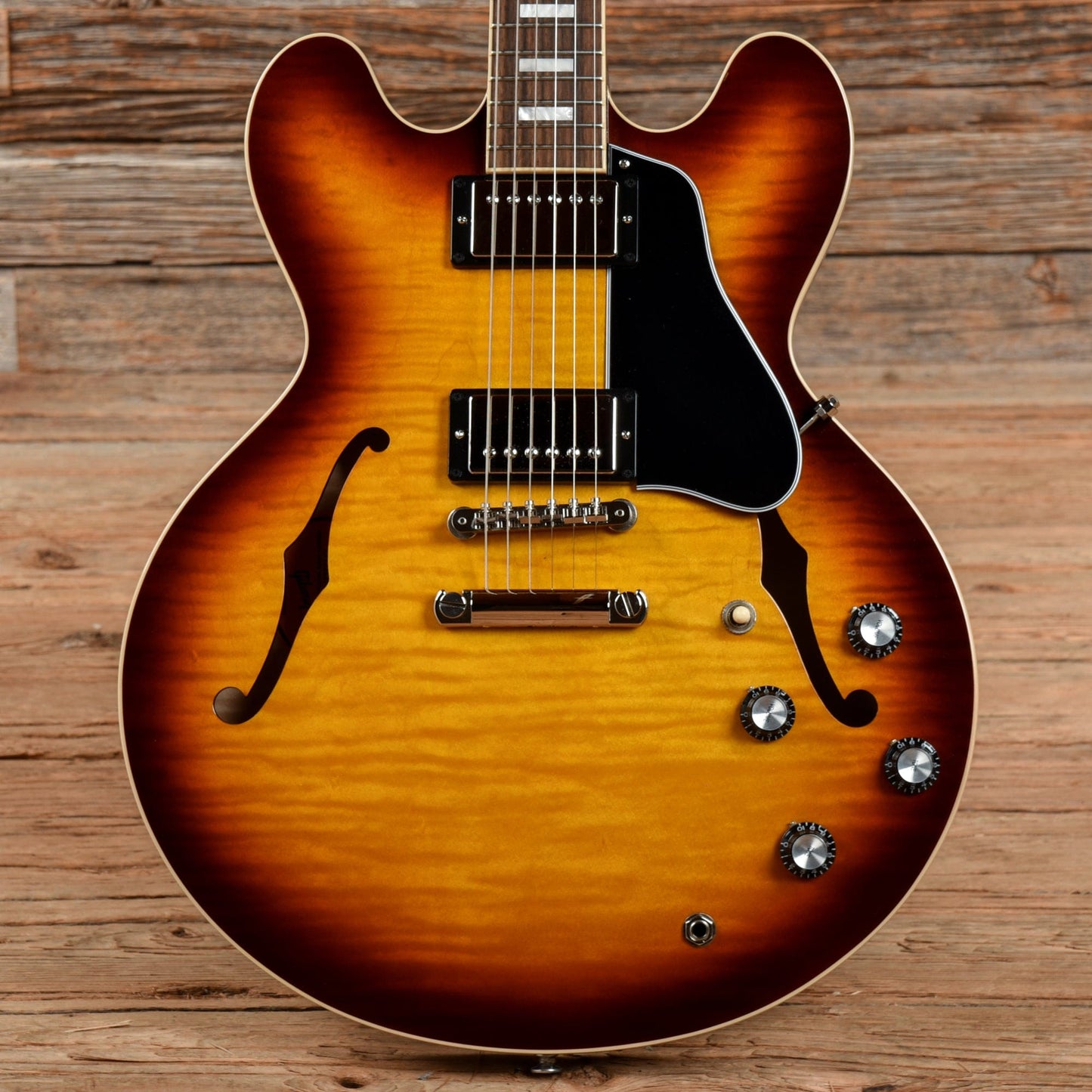 Gibson ES-335 Block Ice Tea Burst 2022 Electric Guitars / Semi-Hollow