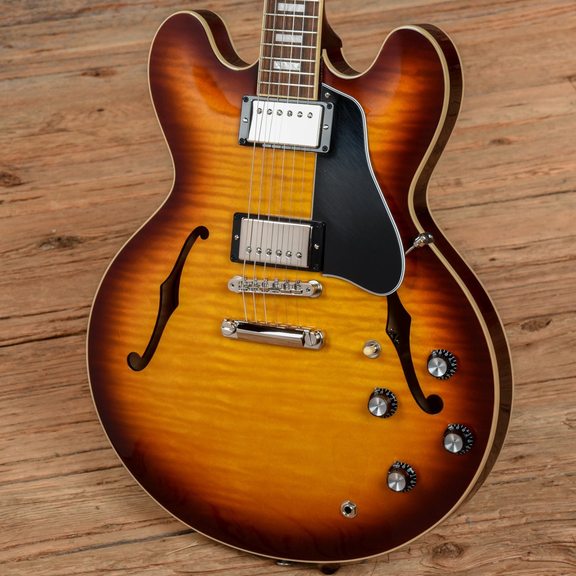 Gibson ES-335 Block Ice Tea Burst 2022 Electric Guitars / Semi-Hollow