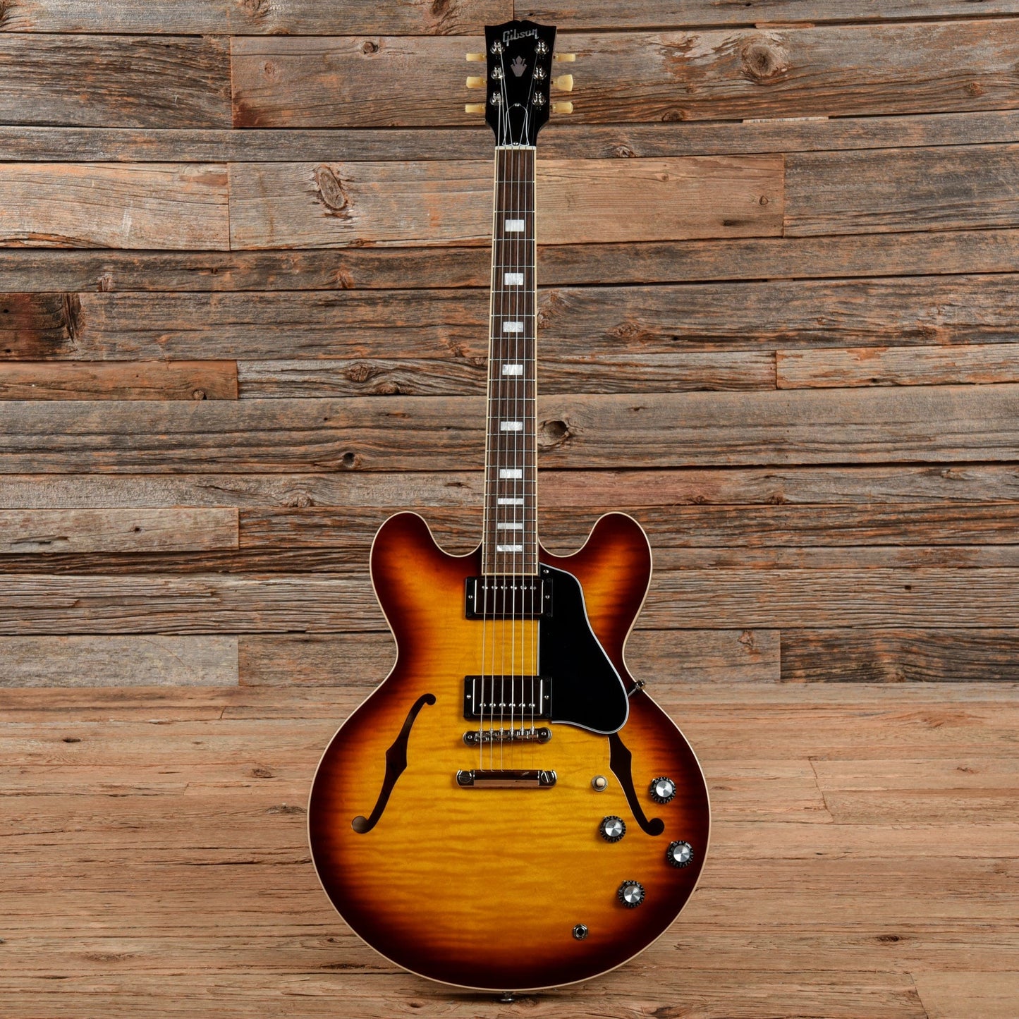 Gibson ES-335 Block Ice Tea Burst 2022 Electric Guitars / Semi-Hollow