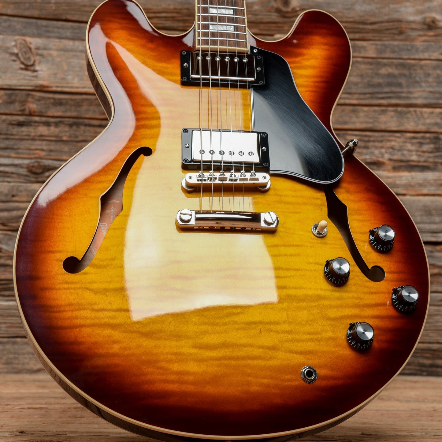 Gibson ES-335 Block Ice Tea Burst 2022 Electric Guitars / Semi-Hollow