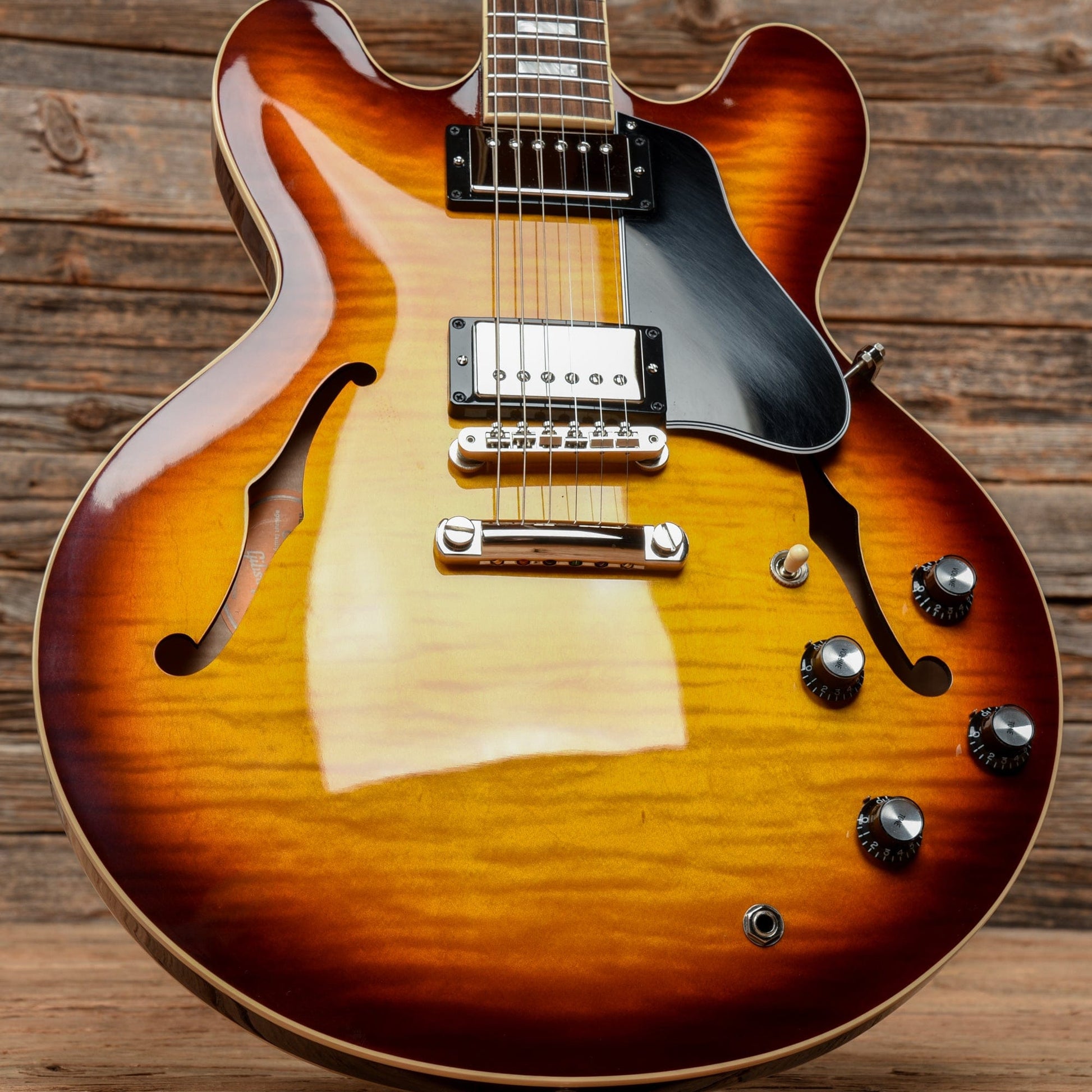 Gibson ES-335 Block Ice Tea Burst 2022 Electric Guitars / Semi-Hollow