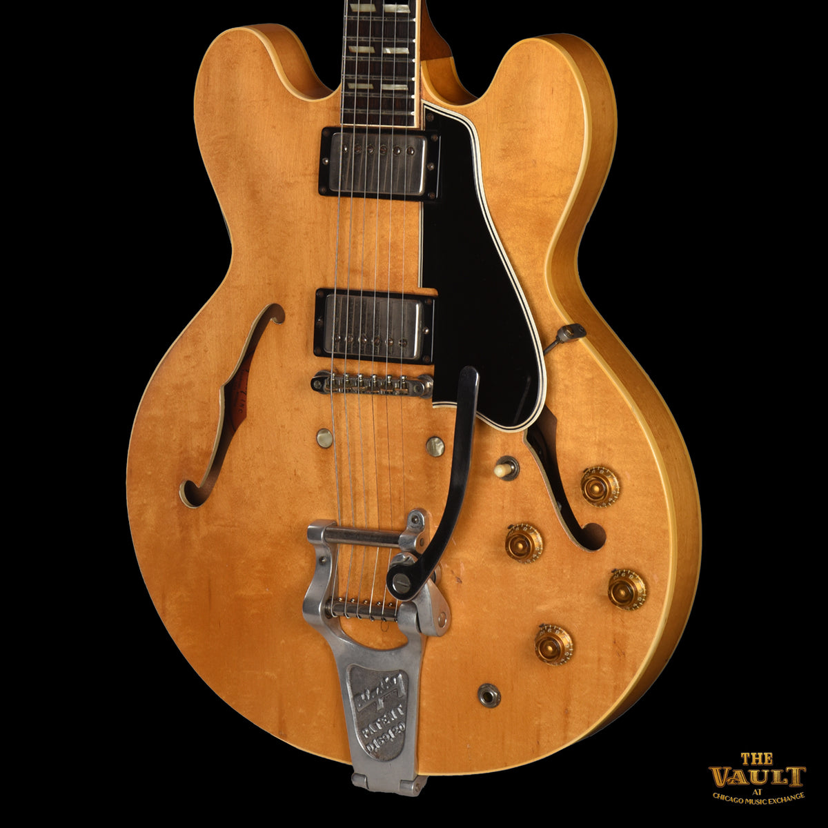 Gibson ES-335 Custom Inlays Natural 1960 – Chicago Music Exchange