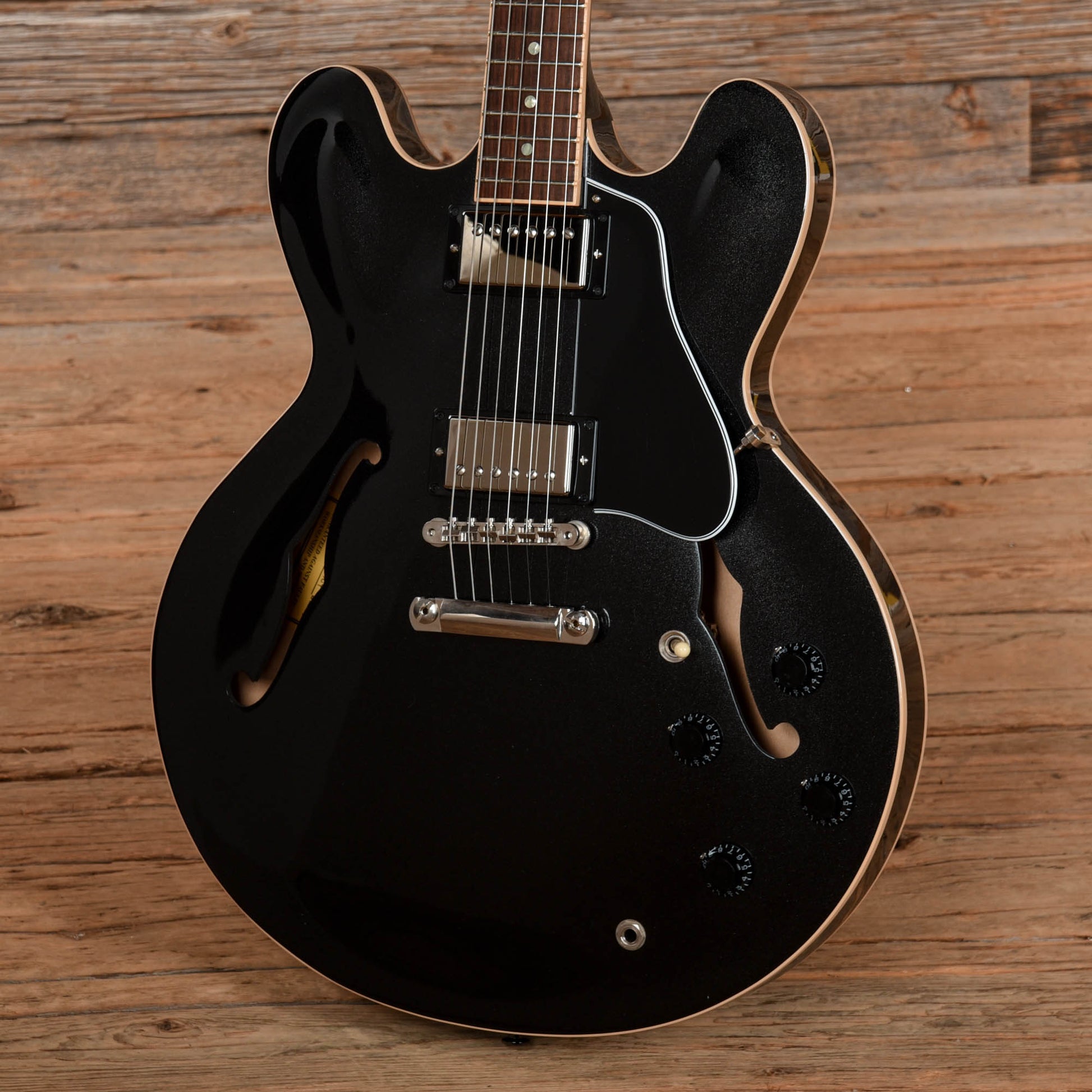 Gibson ES-335 Dot Charcoal Metallic 2018 Electric Guitars / Semi-Hollow