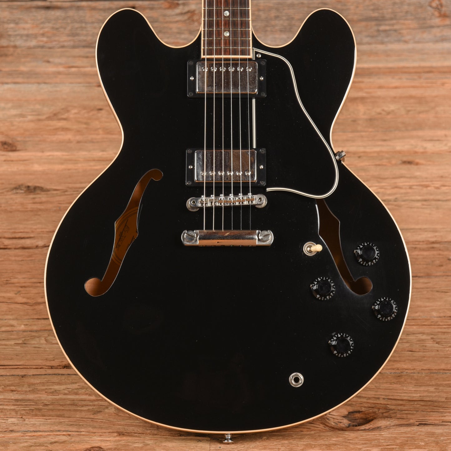 Gibson ES-335 Dot Ebony 2002 Electric Guitars / Semi-Hollow