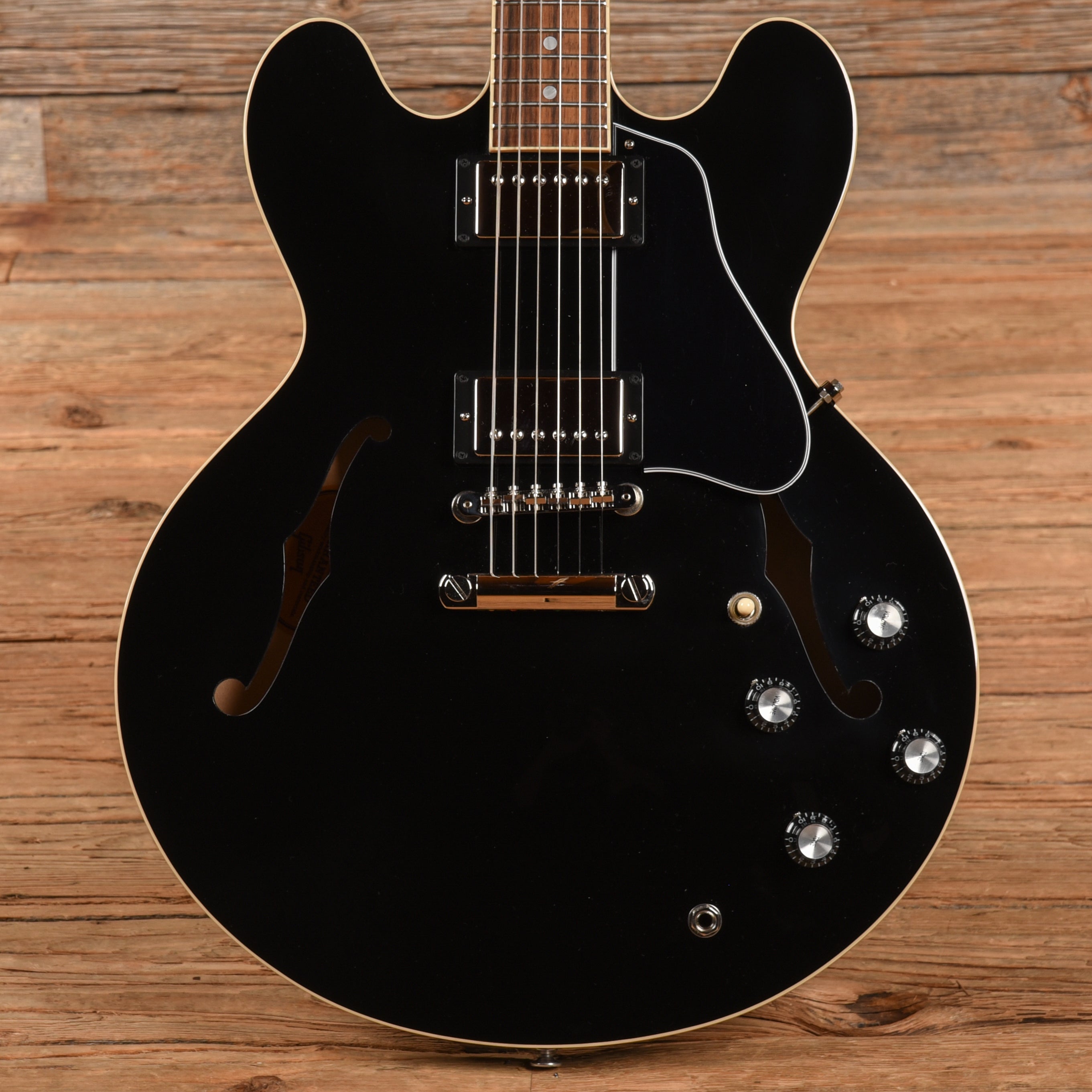 Gibson ES-335 Dot Ebony 2023 Electric Guitars / Semi-Hollow