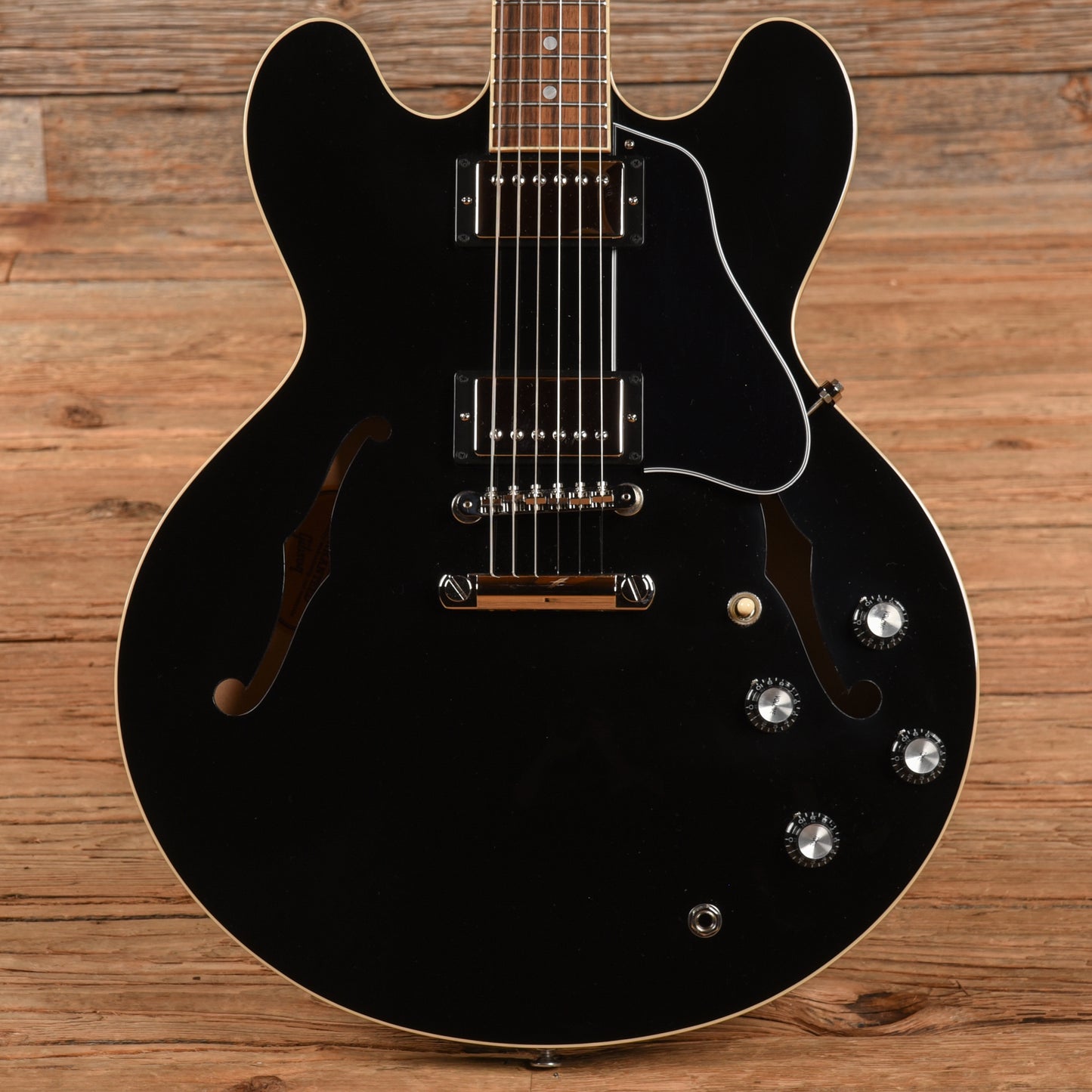 Gibson ES-335 Dot Ebony 2023 Electric Guitars / Semi-Hollow