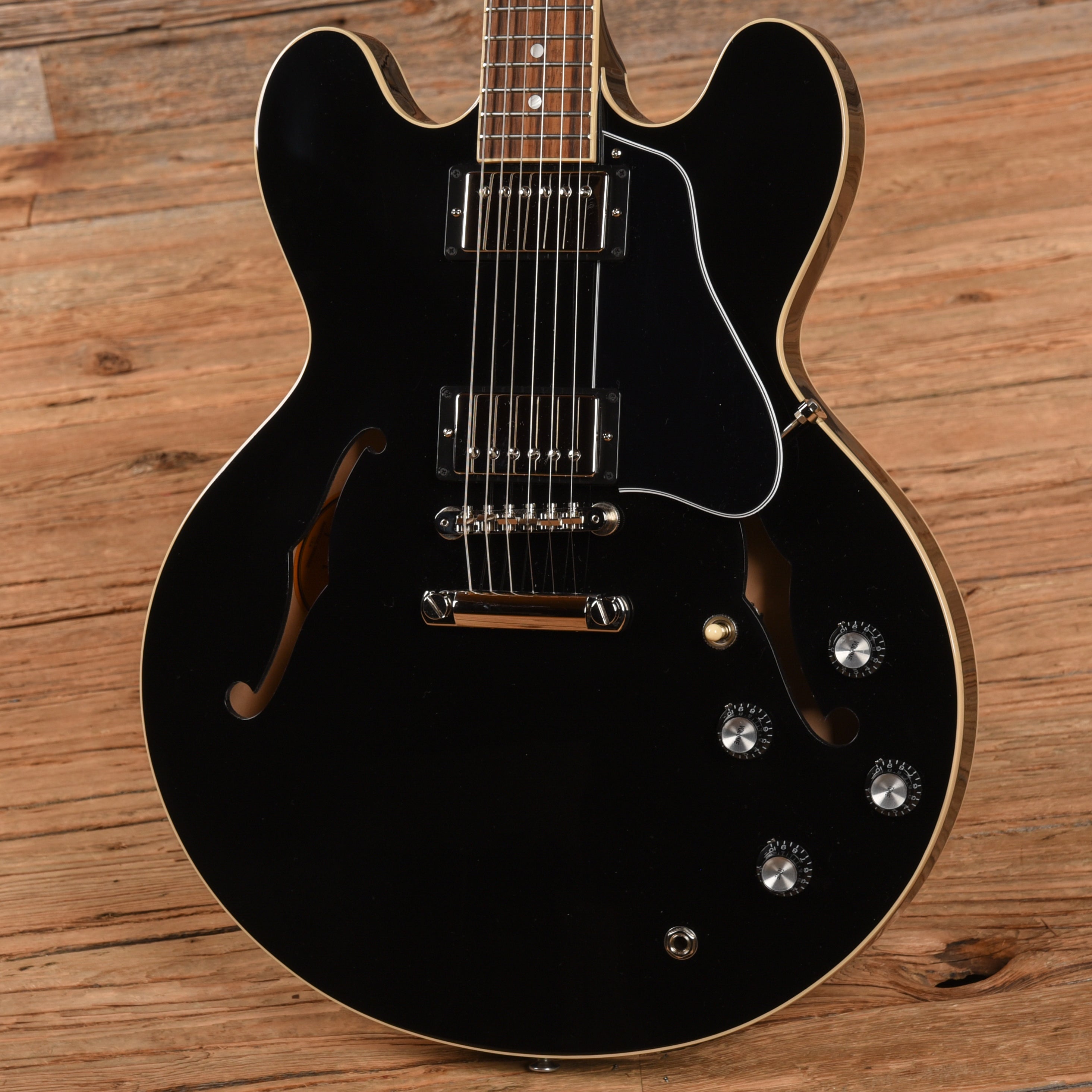 Gibson ES-335 Dot Ebony 2023 Electric Guitars / Semi-Hollow