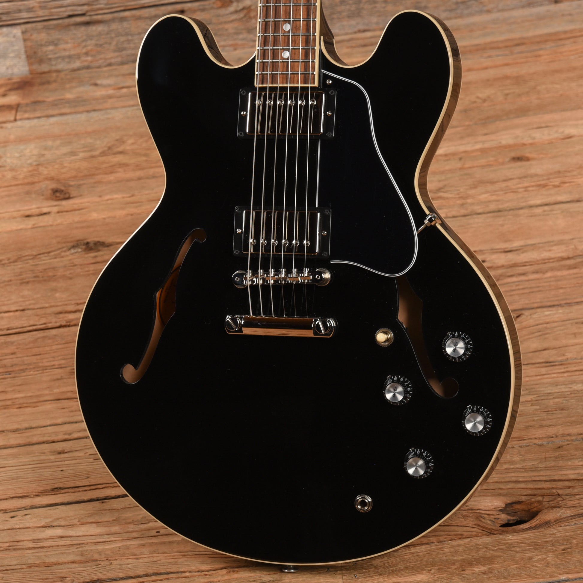 Gibson ES-335 Dot Ebony 2023 Electric Guitars / Semi-Hollow