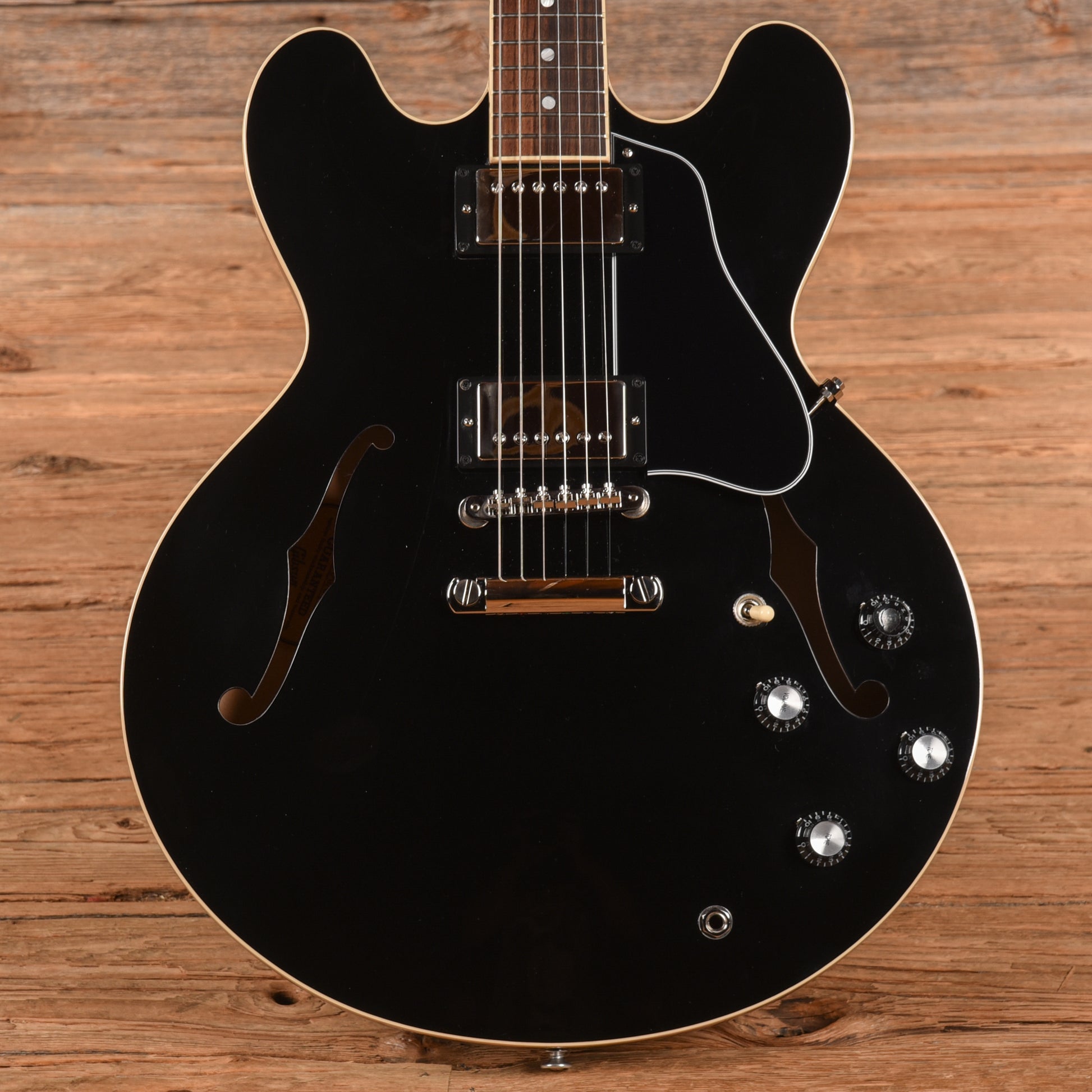 Gibson ES-335 Dot Ebony 2023 Electric Guitars / Semi-Hollow