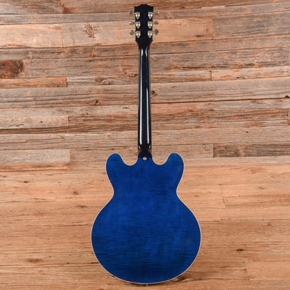 Gibson ES-335 Dot Figured Beale Street Blue 2008 Electric Guitars / Semi-Hollow